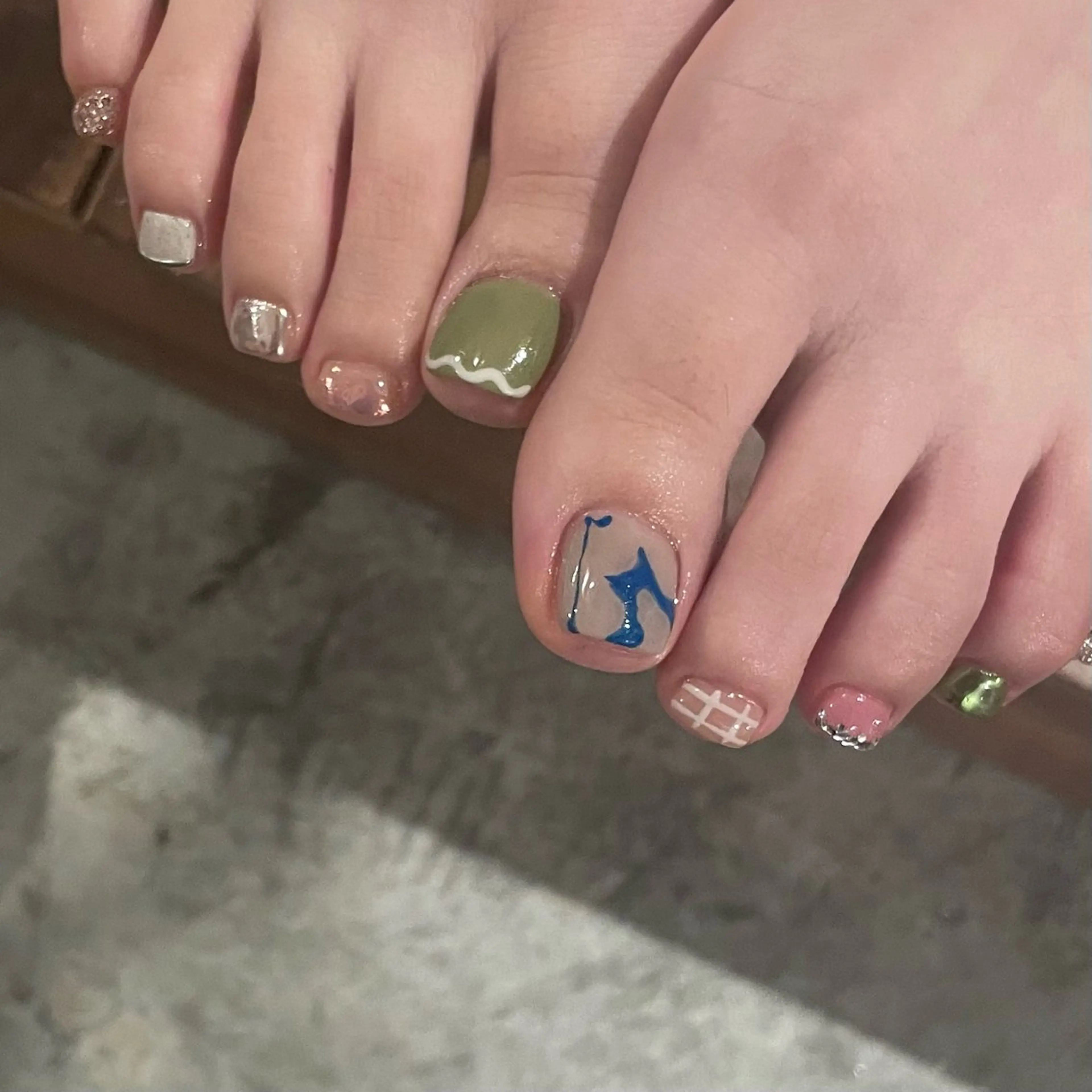 ネイル フットネイル HARUKA NAKAMURAのネイルデザイン