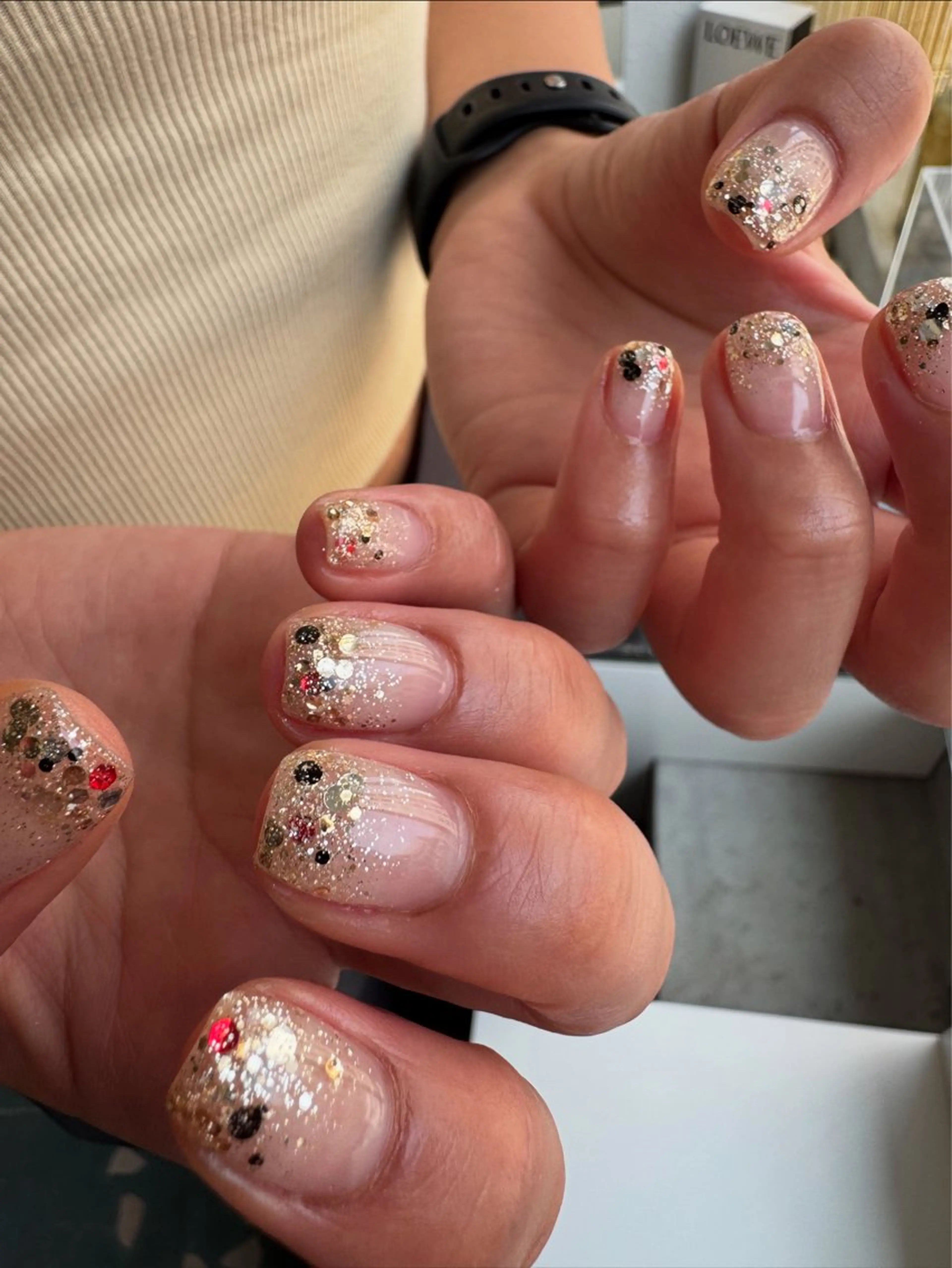 ネイル アートネイル ニュアンスネイル ハンドネイル new.ed/ staffのネイルデザイン