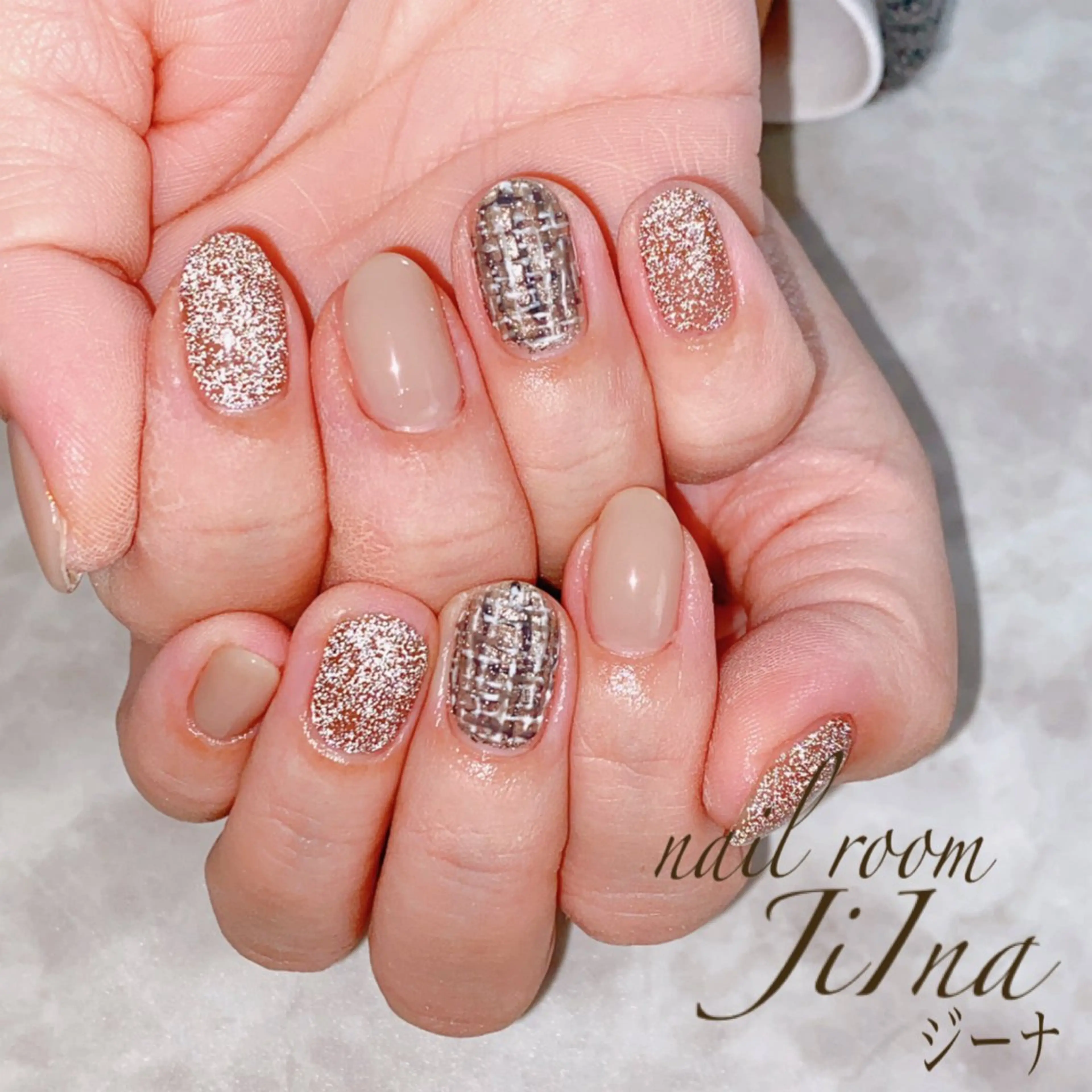 ネイル 持ち込み JiIna nailのネイルデザイン