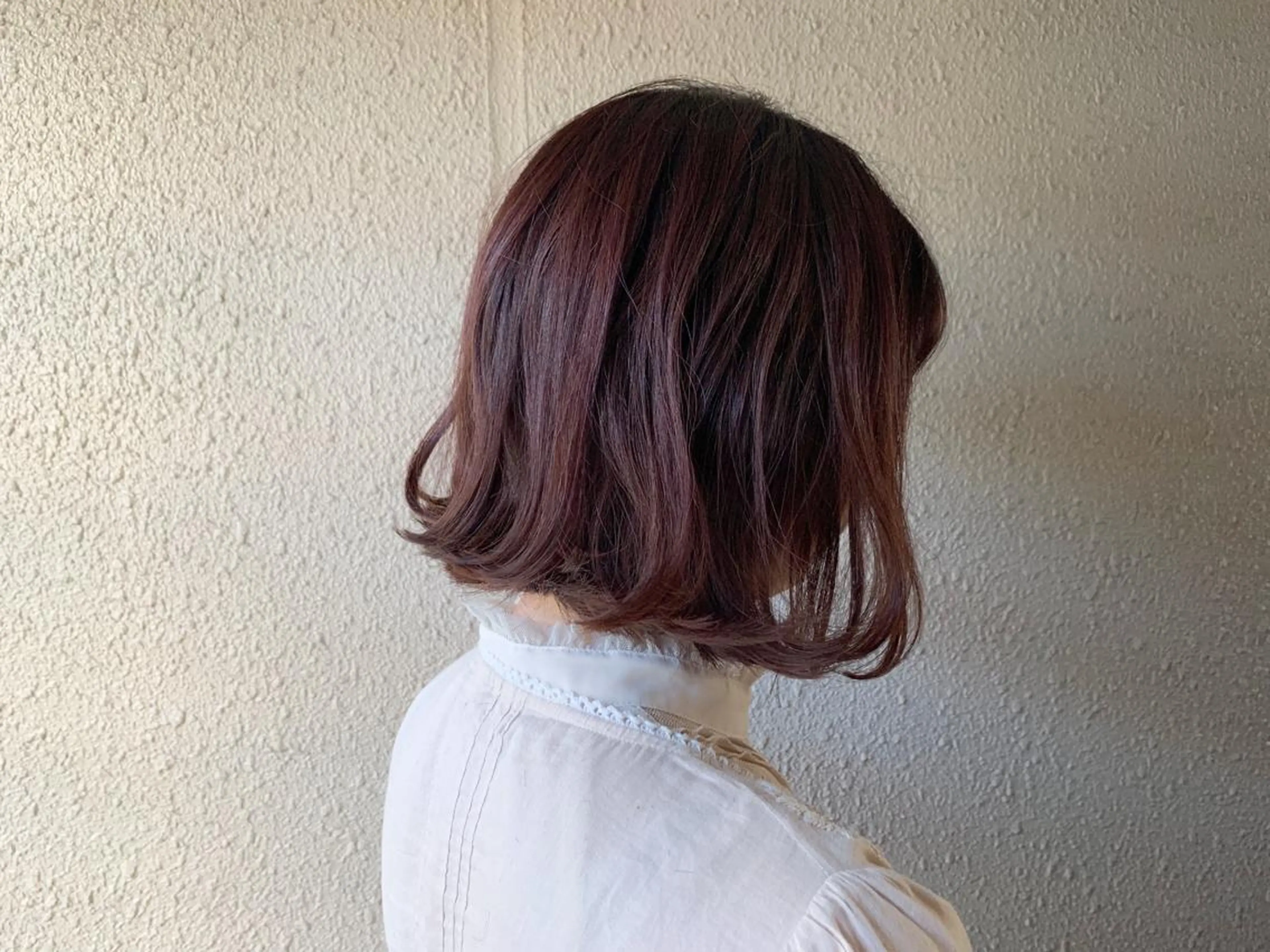 ミディアム カラー ピンクカラー ボブ サダハルカ ｜chouetteのヘアスタイル