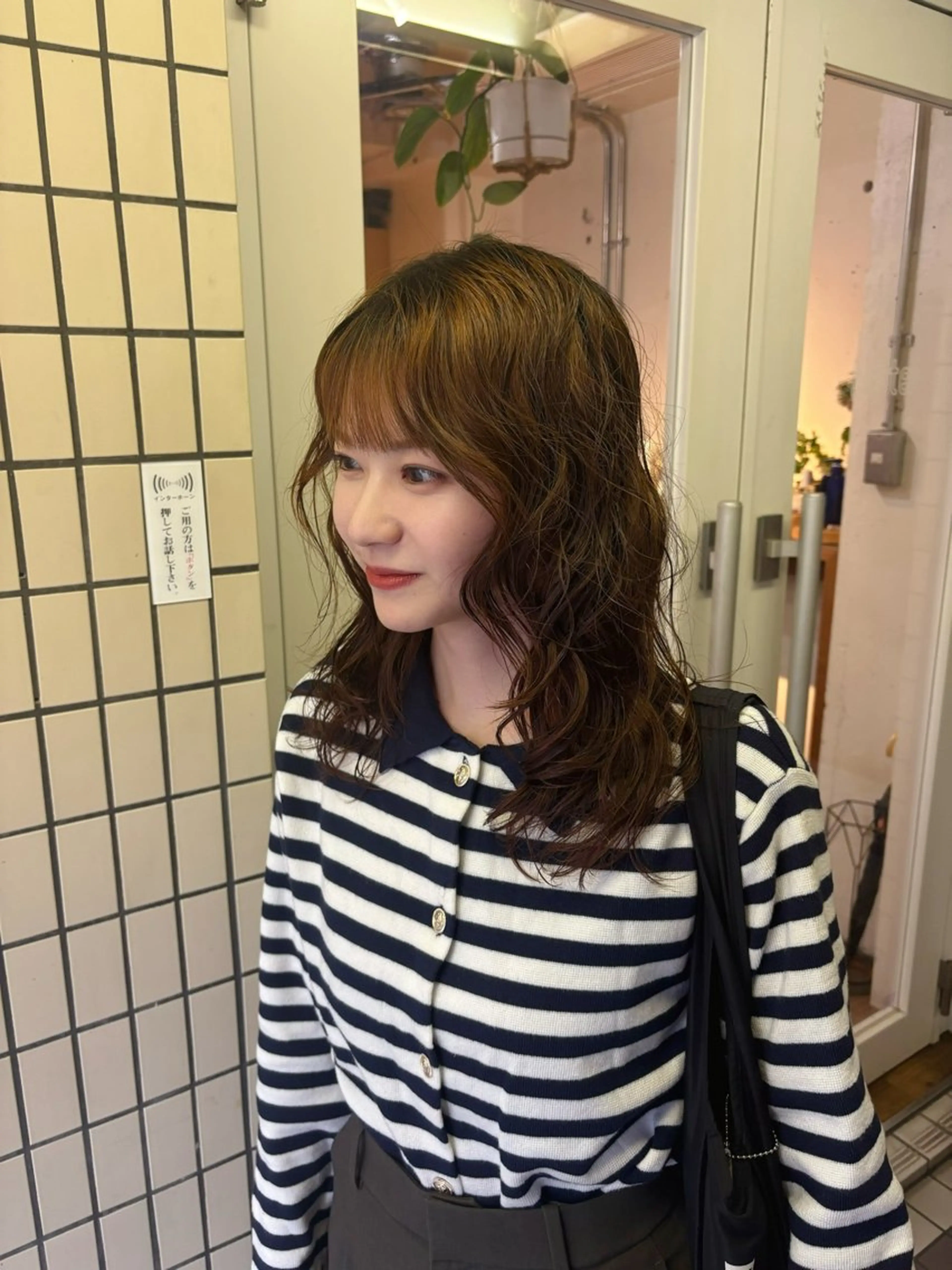 セミロング パーマ カット パーマ kaito パーマ募集！🔵のヘアスタイル