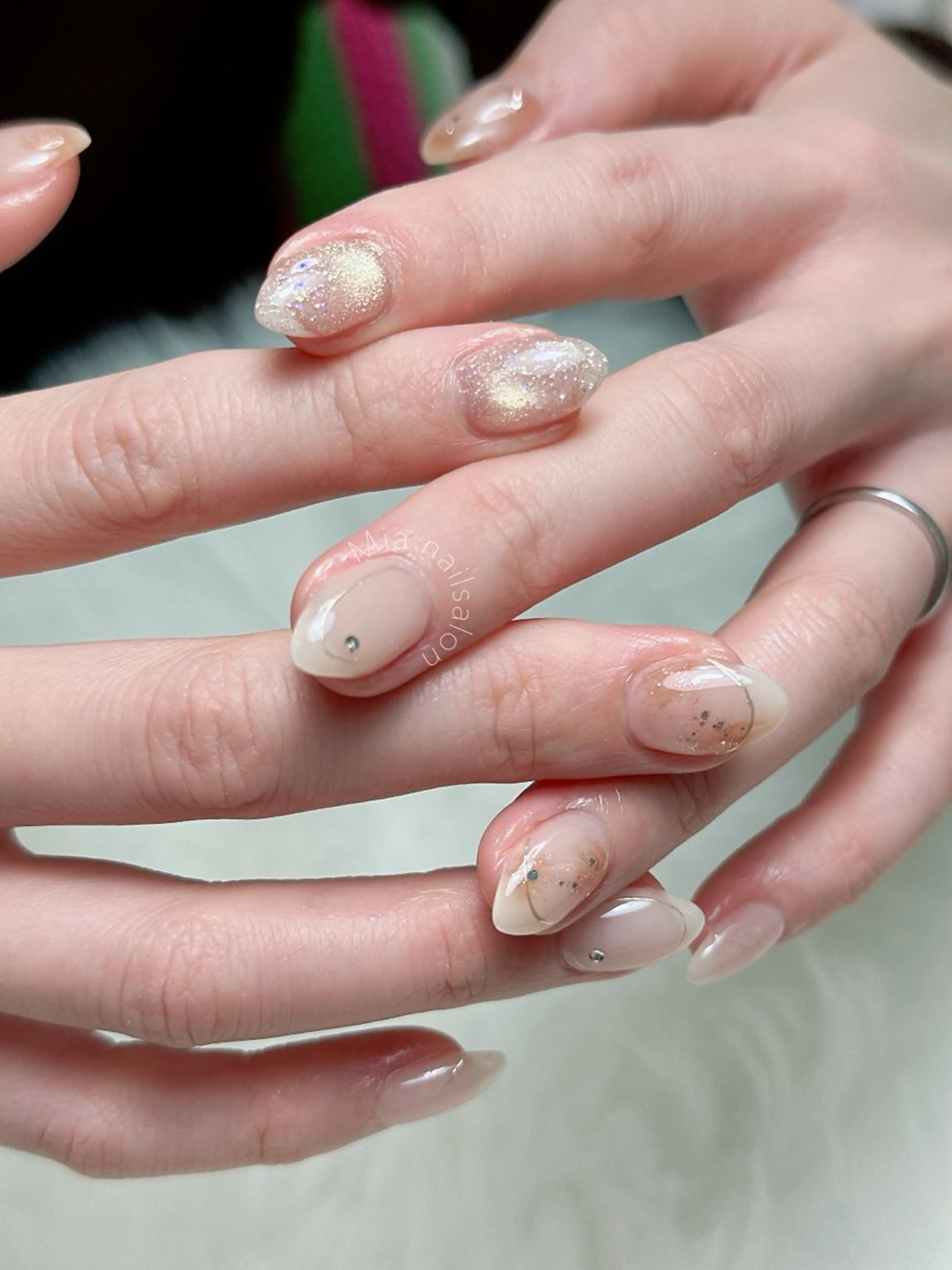 ネイル ハンドネイル Mia ネイルサロンのネイルデザイン