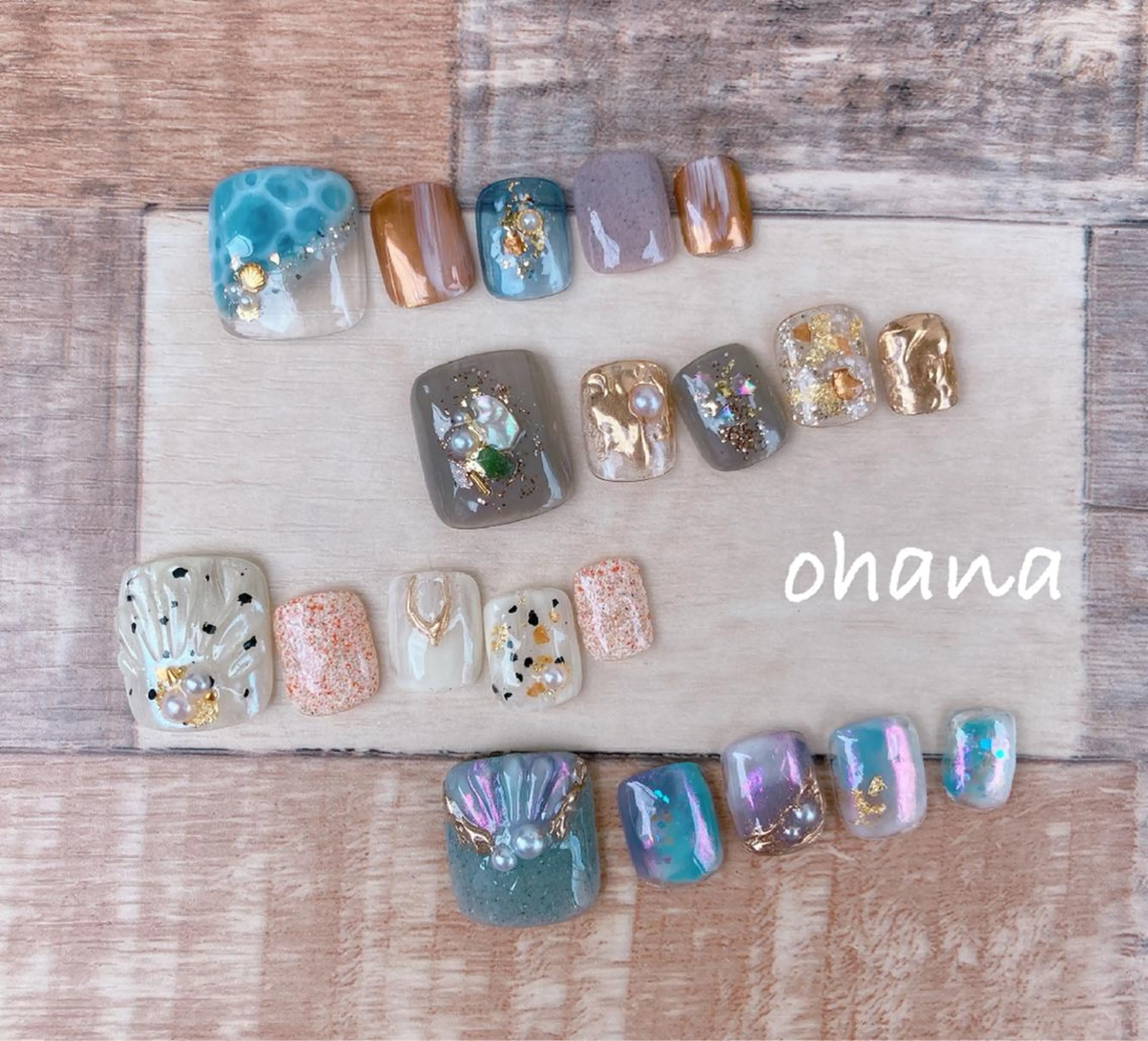 ネイル nailroom OHANA🌴のネイルデザイン