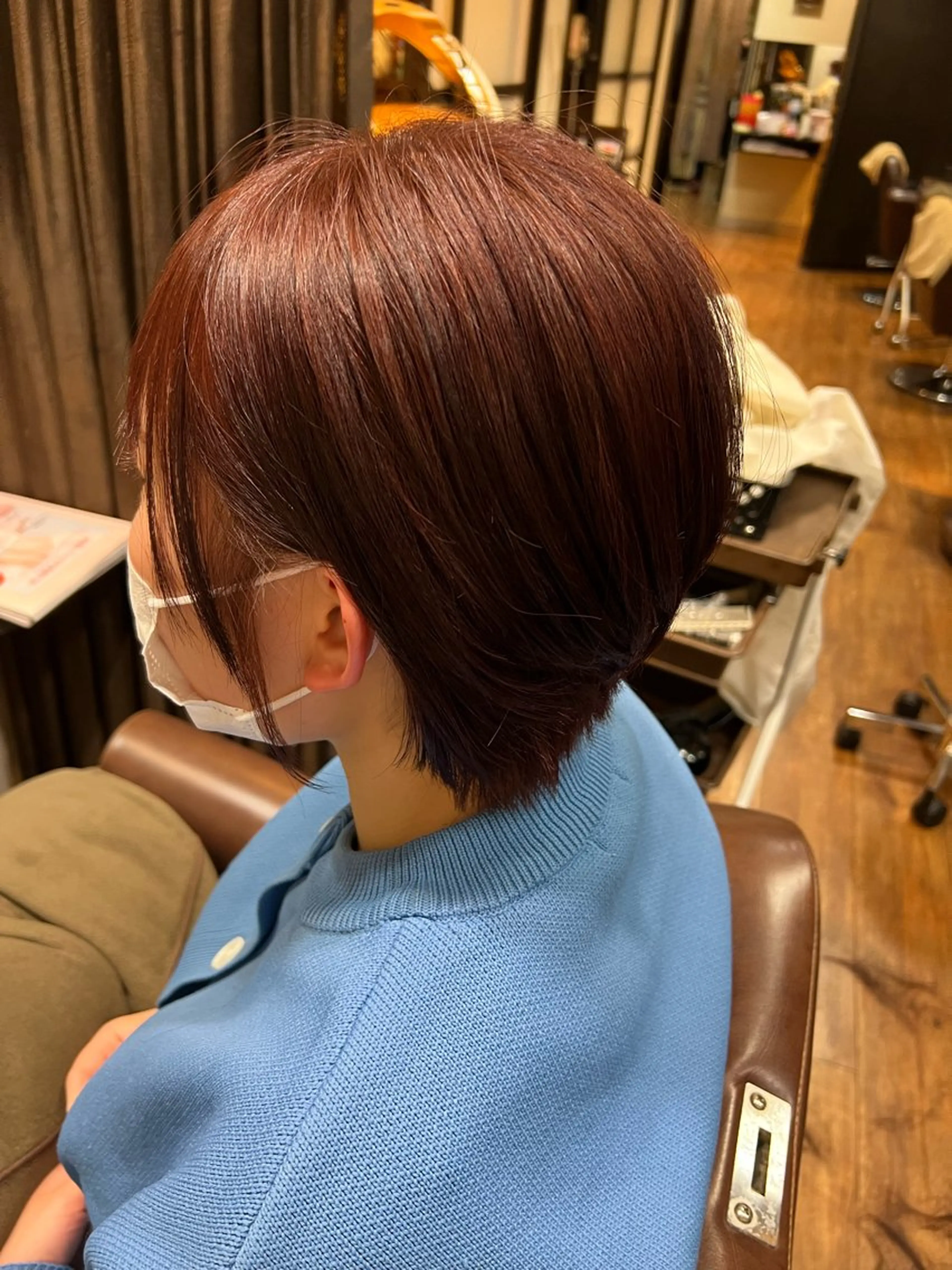 ショート カラー 【縮毛矯正/カラー】 今野寛己のヘアスタイル