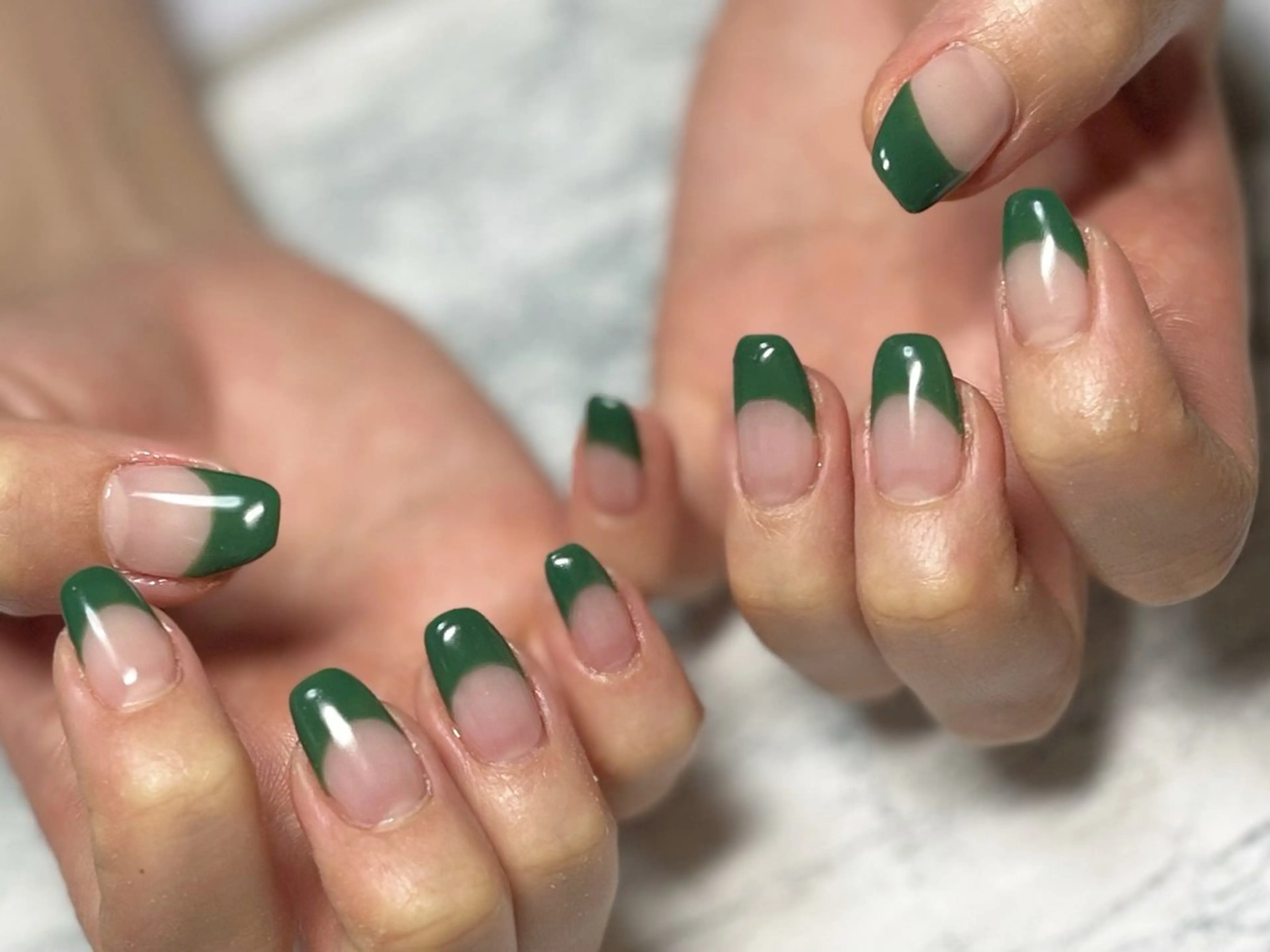 ネイル フットネイル フレンチネイル ニュアンスネイル シンプルネイル 春ネイル nail fufla ♡yamane♡のネイルデザイン