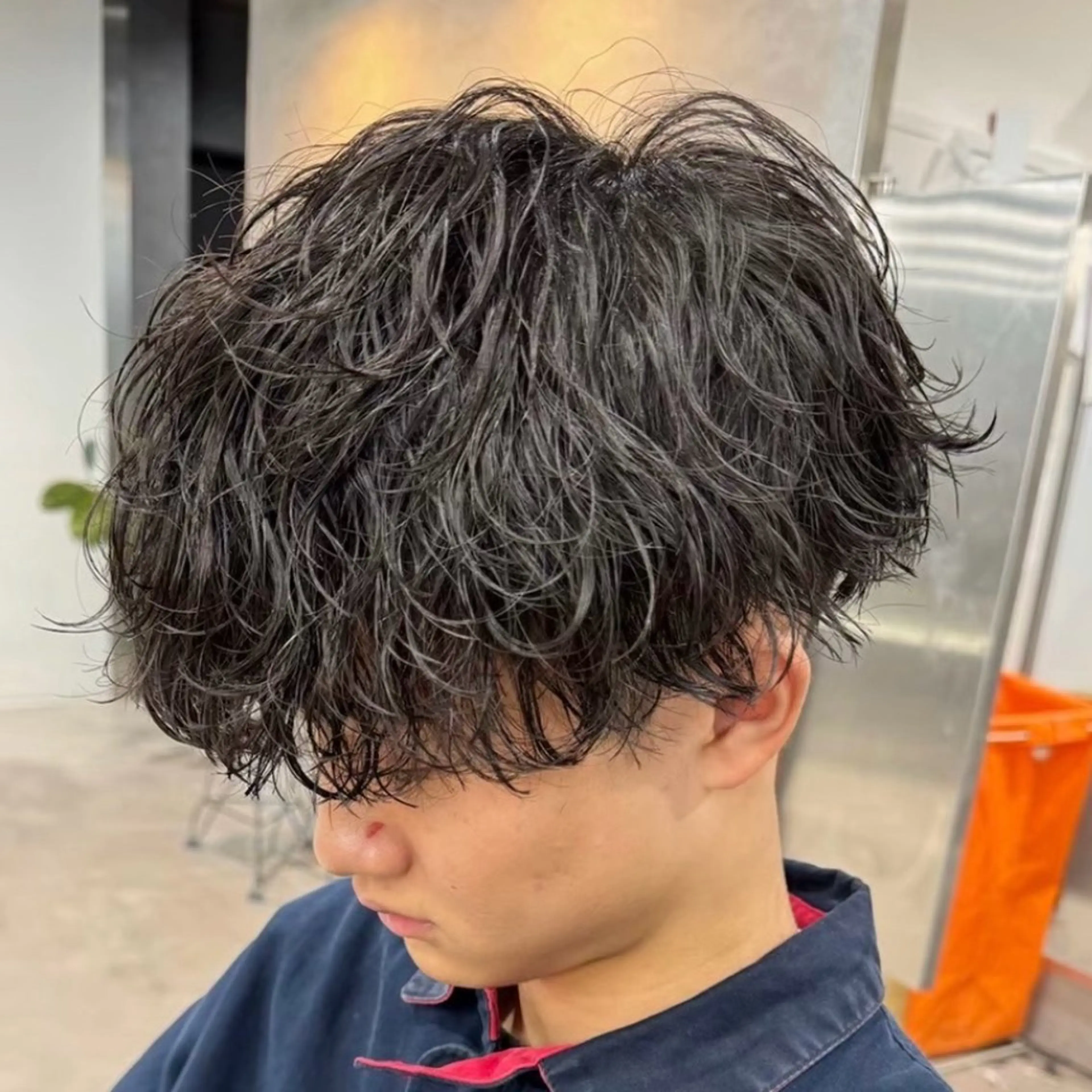 ショート パーマ メンズ 🖤Ayumi🖤 メンズ特化❤️‍🔥のヘアスタイル