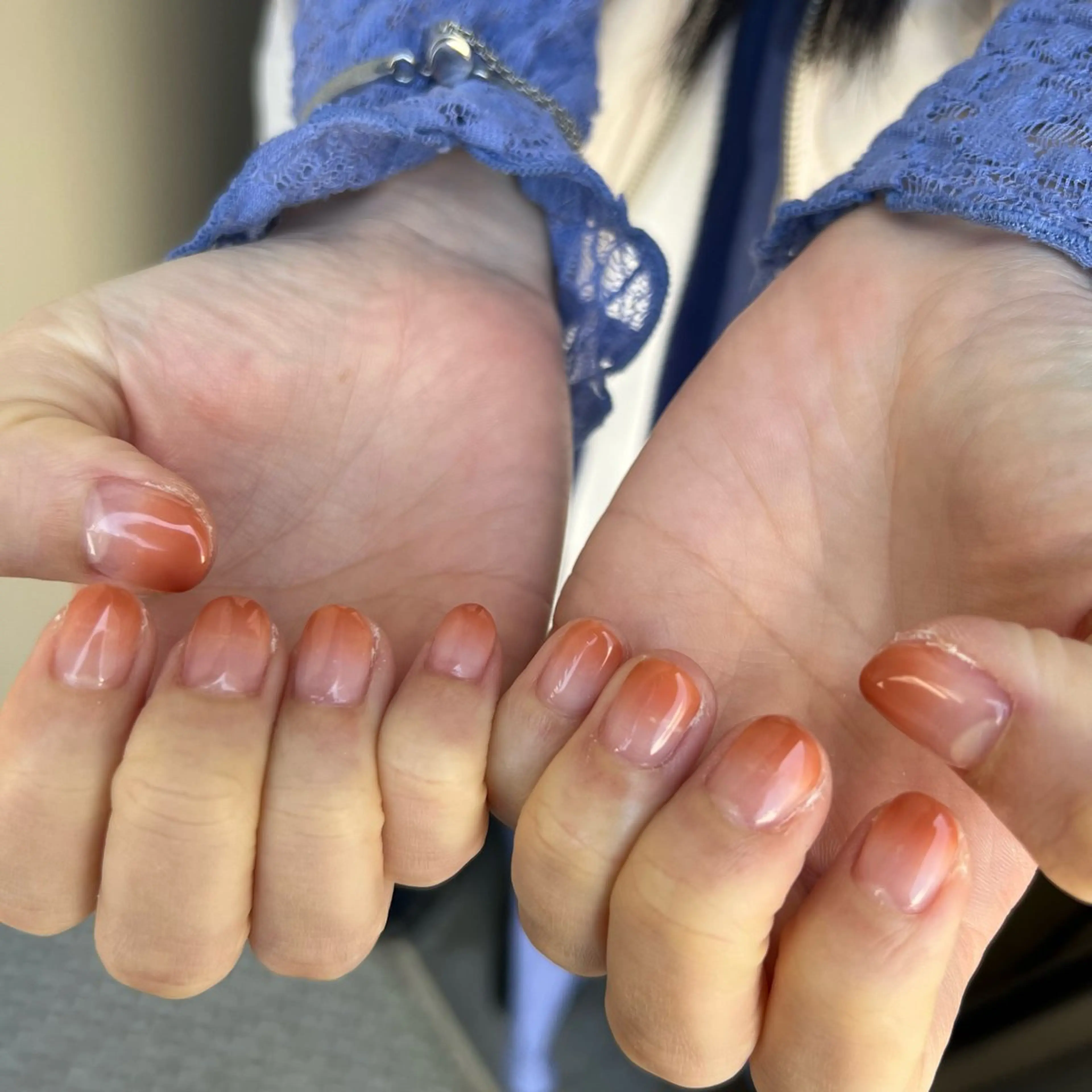 【ハンド】オフなしグラデーションネイルの写真