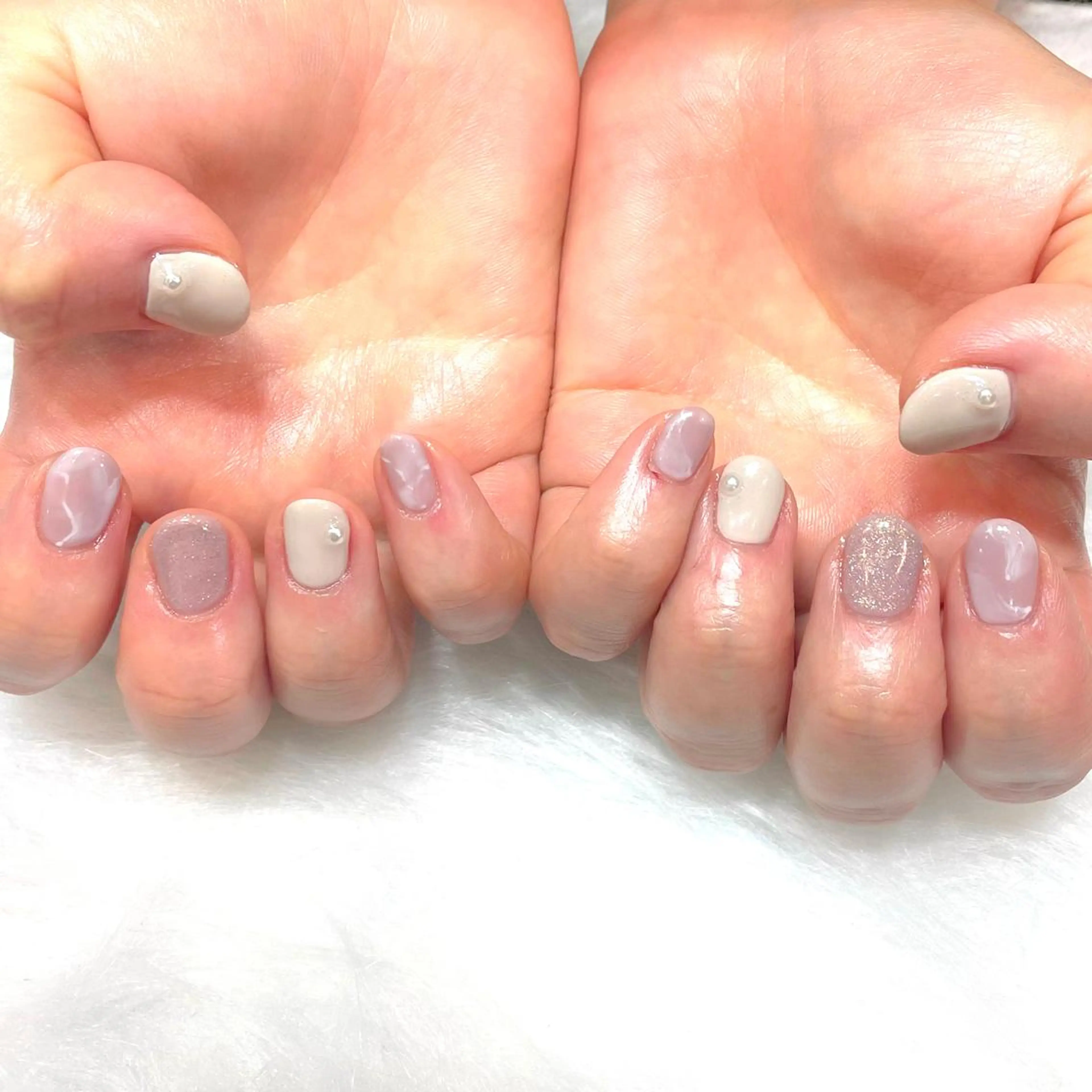 ネイル マグネットネイル ニュアンスネイル MADDYNAILS ✴︎柏痛ネイルのネイルデザイン