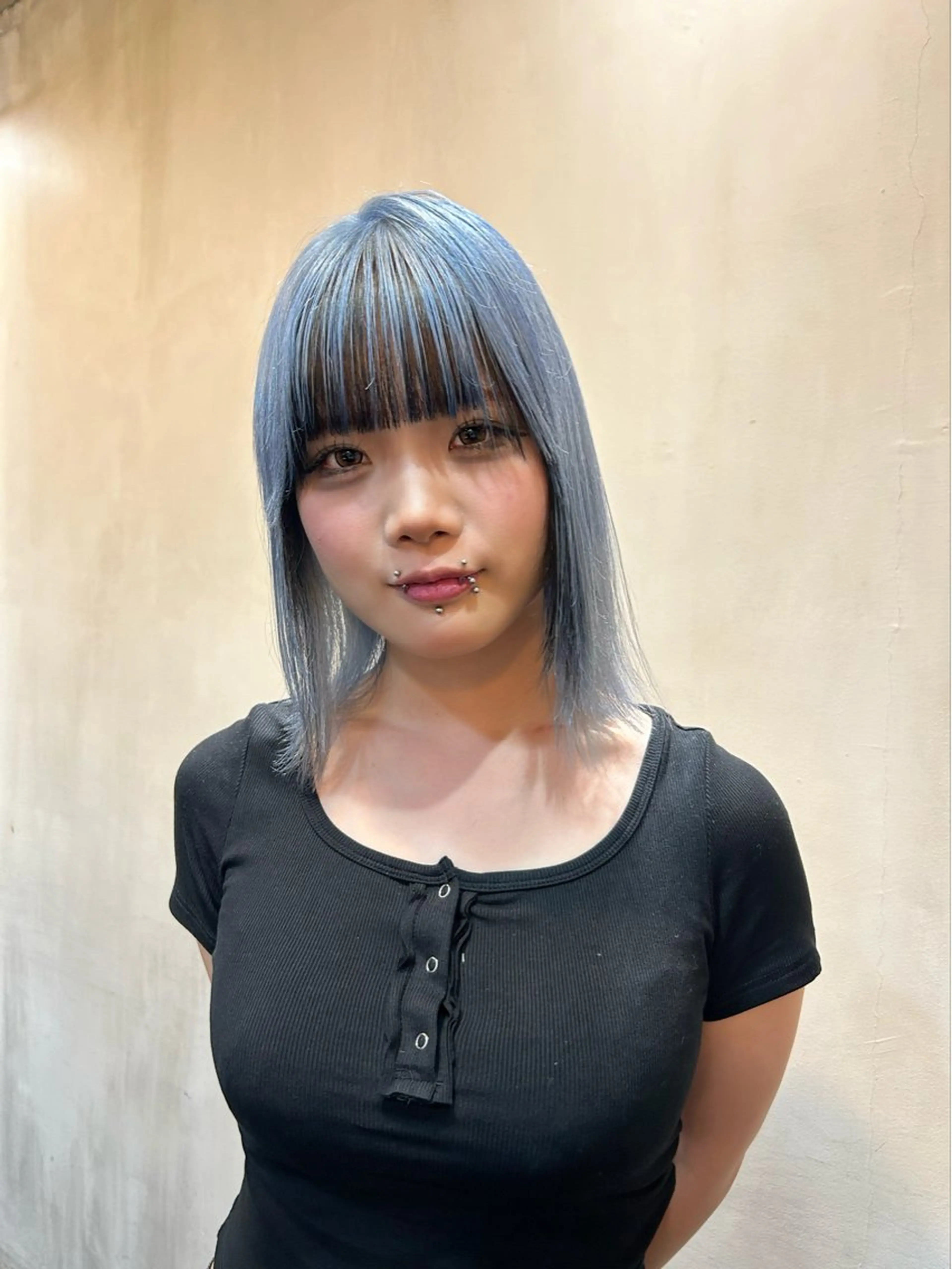 ミディアム ヘアカラー トリートメント ハイトーン/ブリーチ 🧁soraのヘアスタイル