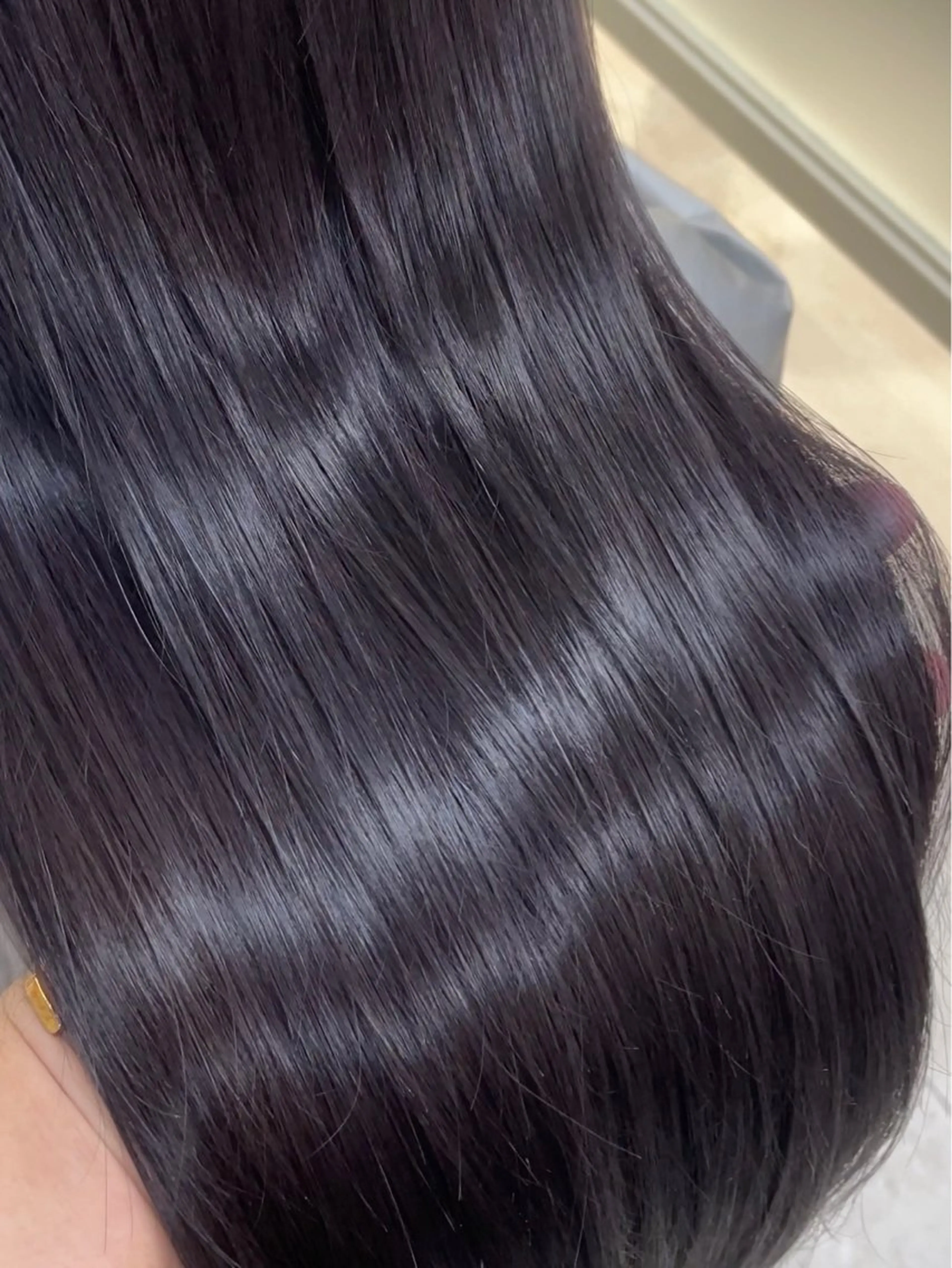 ロング カラー ディープラベンダー ラベンダーカラー カット トリートメント 🇰🇷韓国風くびれ ヘア🇰🇷中村優大のヘアスタイル