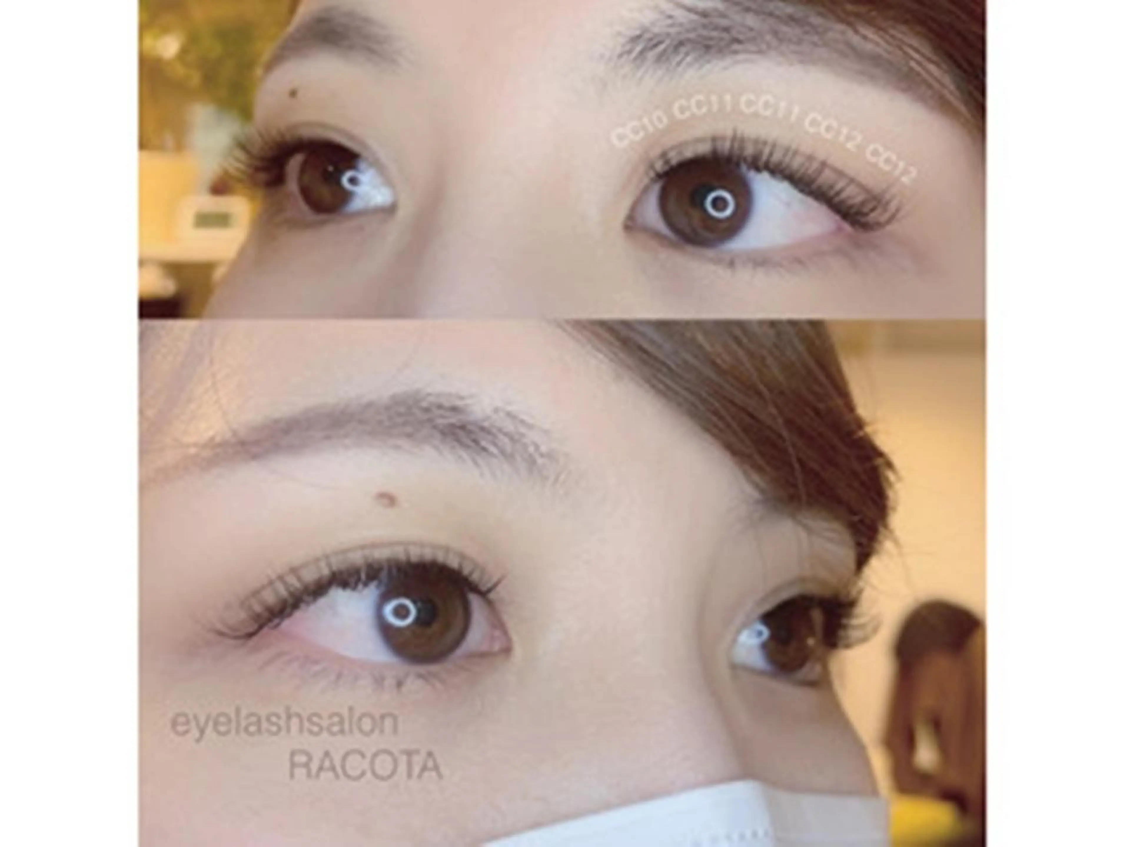 マツエク・マツパ 目尻長め セーブル アイラッシュサロン ラコタ銀座店のマツエク・マツパデザイン