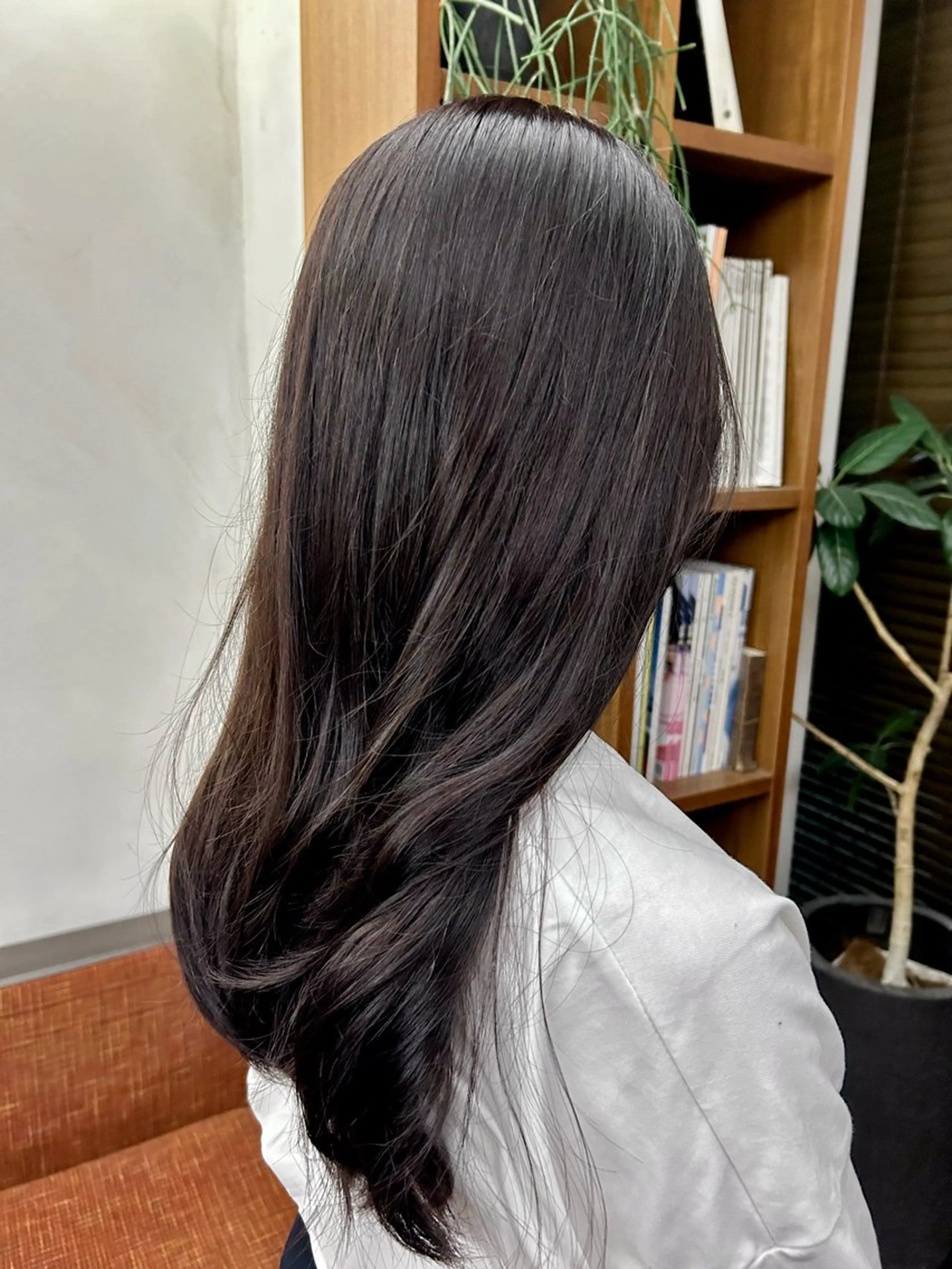 ロング カラー ヘアカラー トリートメント 💎透明感カラー💎 bAteAu あまねのヘアスタイル