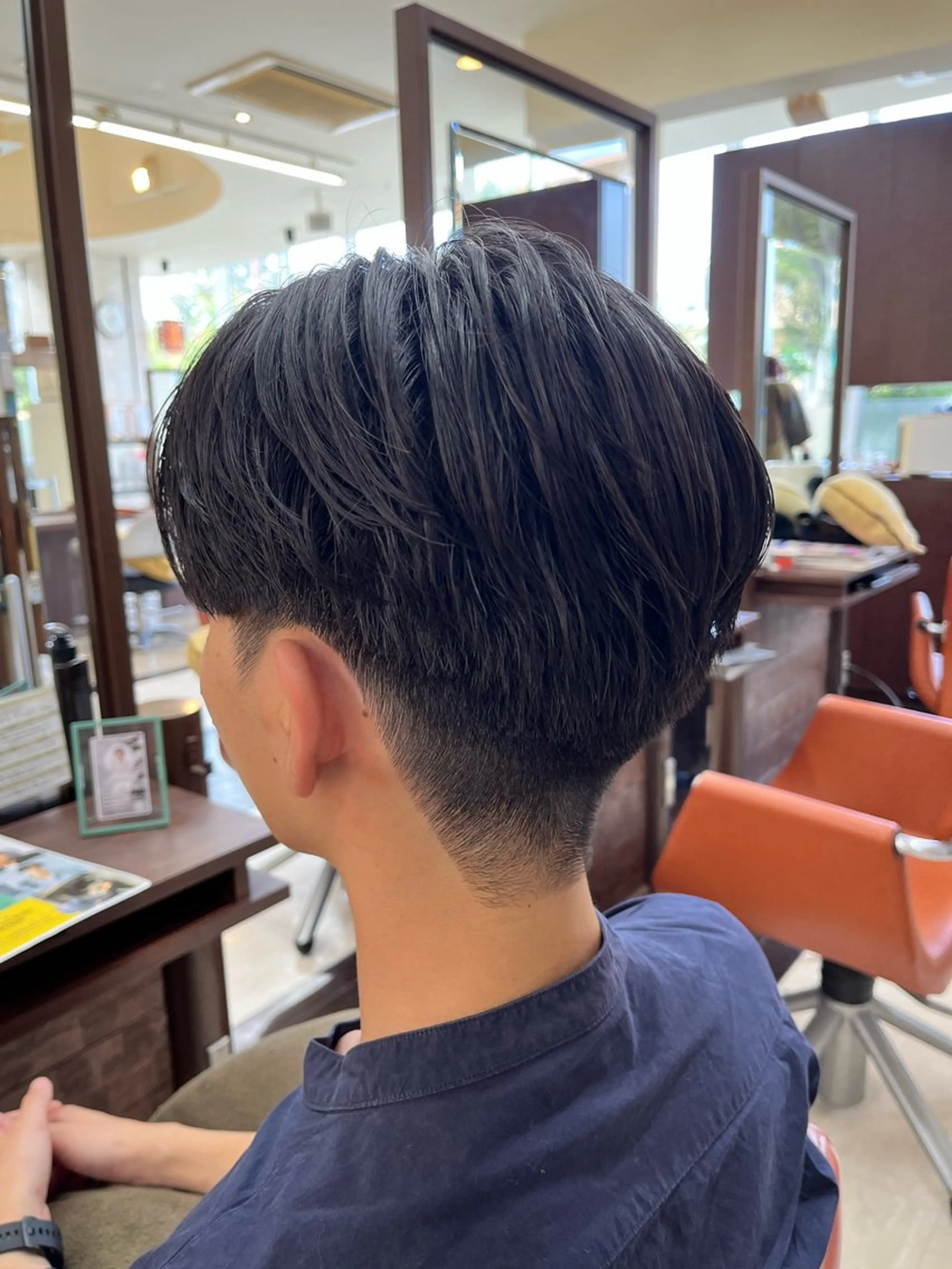 ショート パーマ メンズ センターパート メンズパーマ ニュアンスパーマ 🧊メンズ特化🧊 高木航希のヘアスタイル