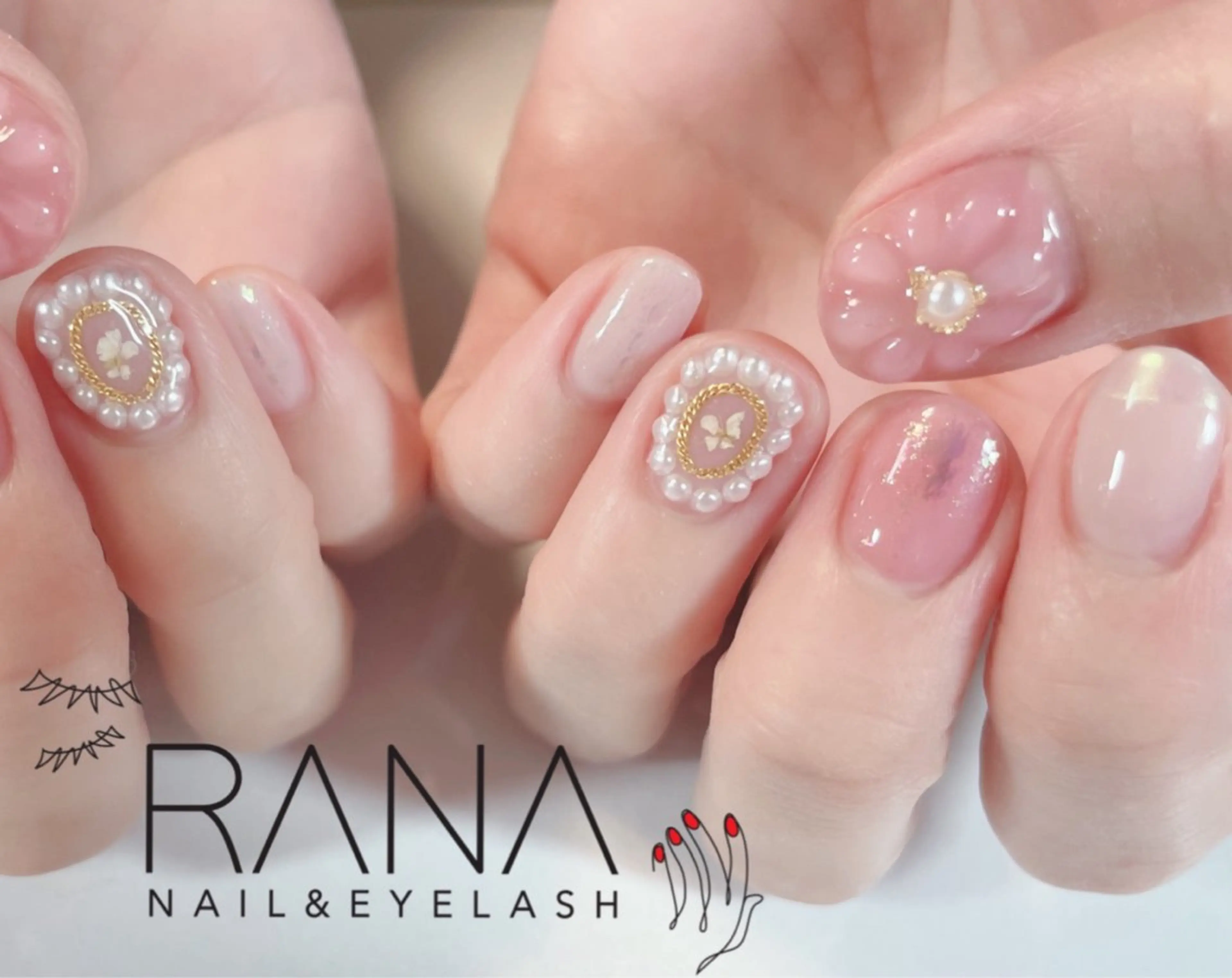 ネイル Nail eyelash Rana所属・Konno🕊️ 【Rana】のネイルデザイン