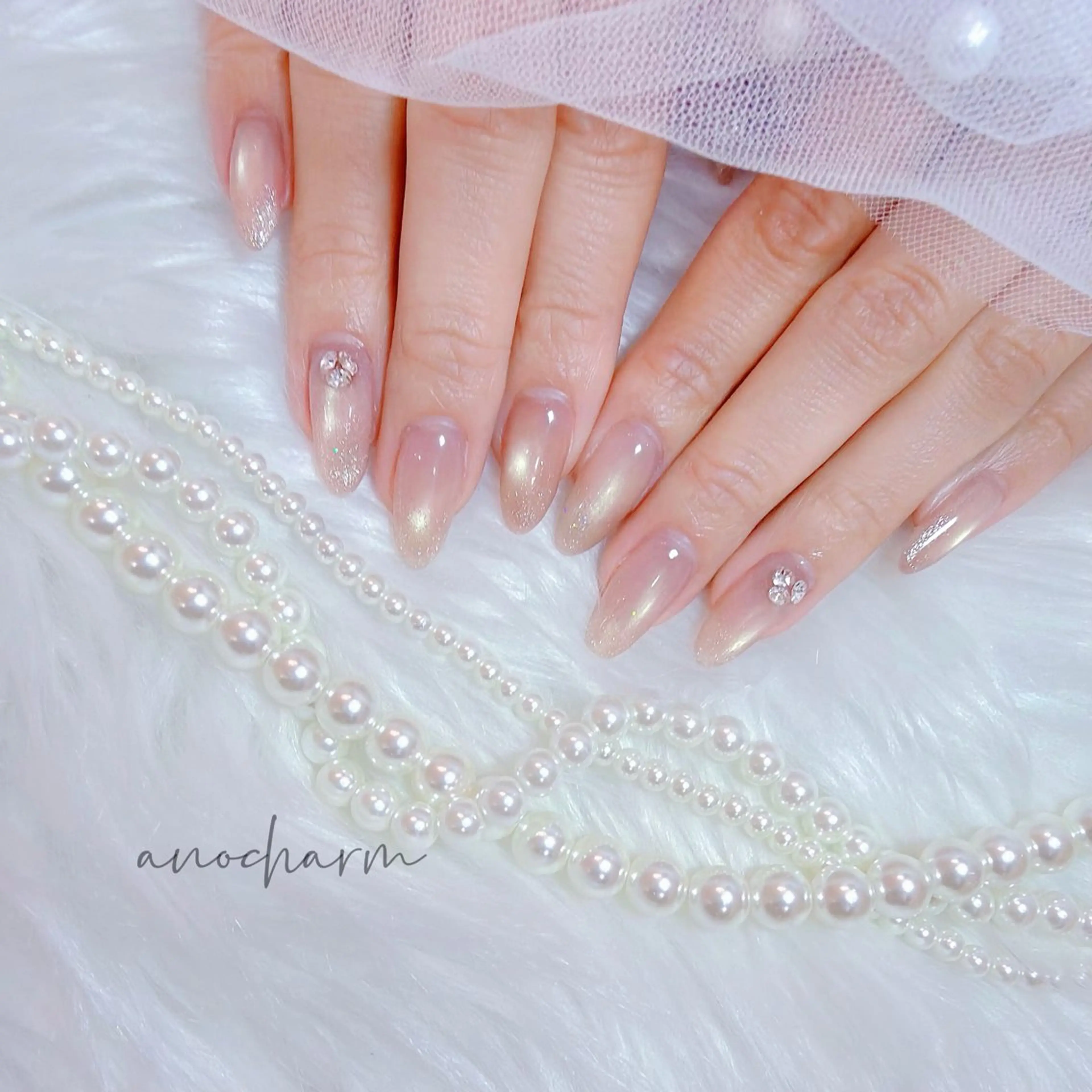ネイル ハンドネイル anocharm _annaのマツエク・マツパデザイン
