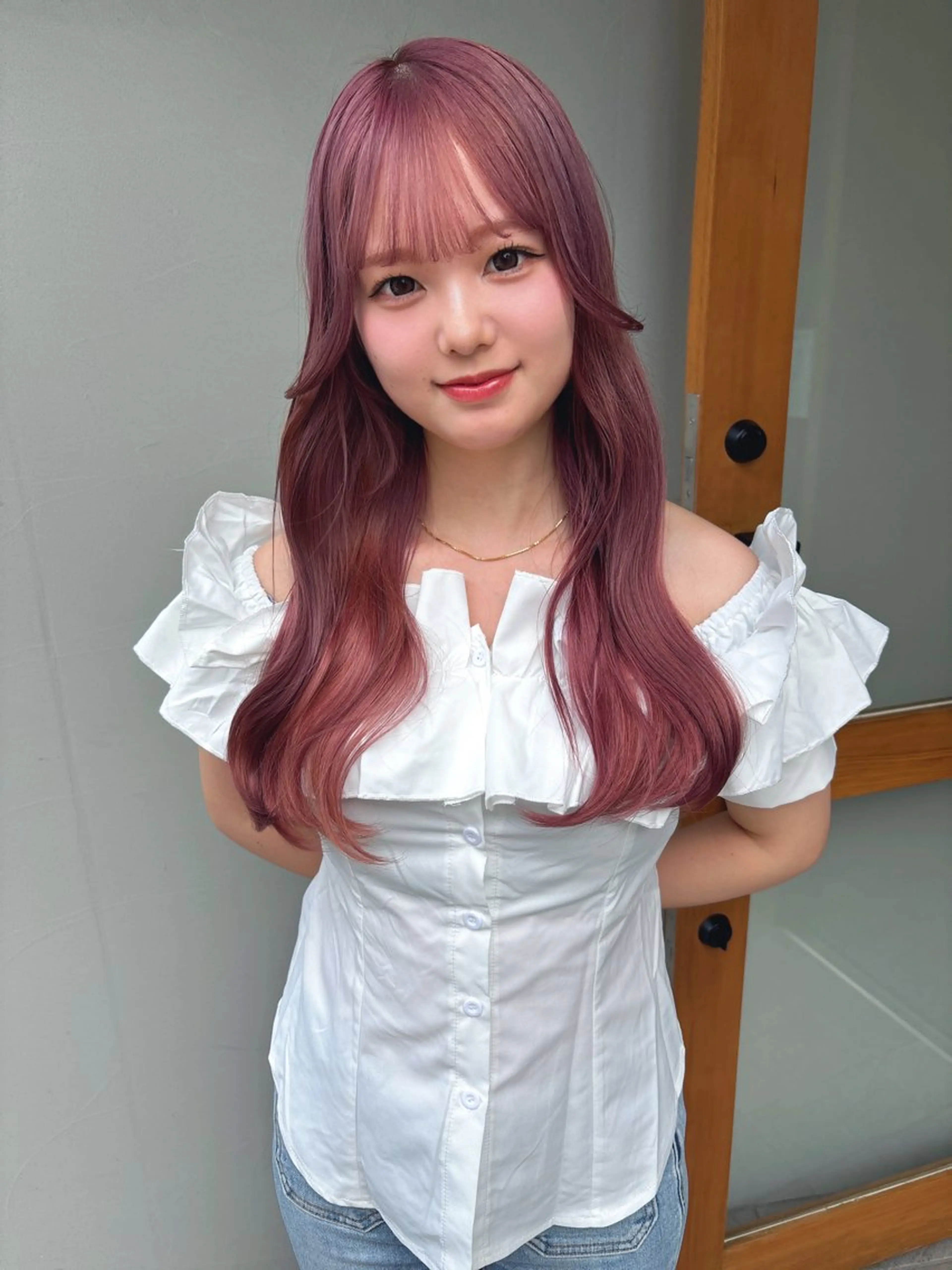 ロング vince gio 彩織のヘアスタイル