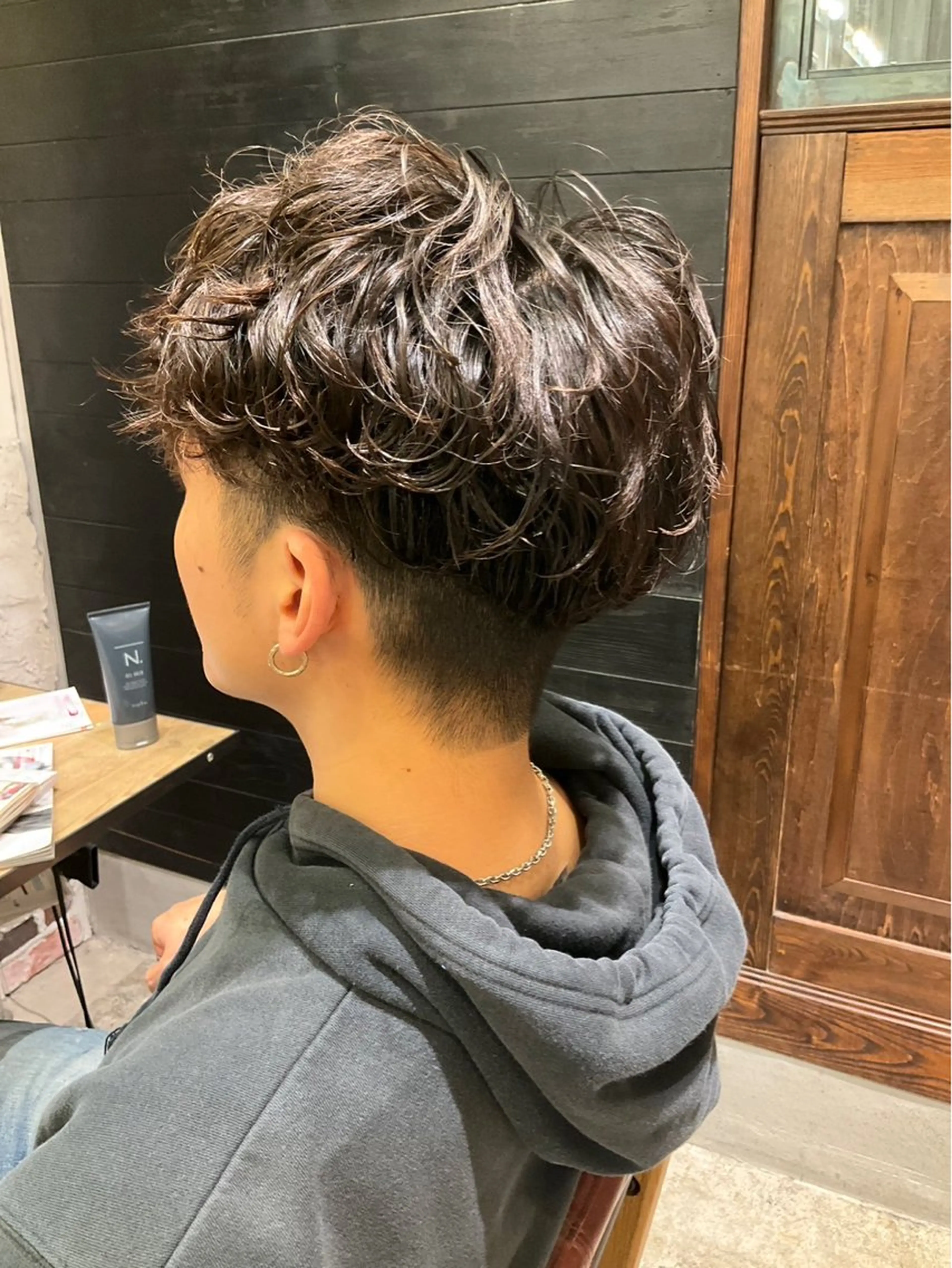 パーマ メンズ 髙橋紋菜🍏 イオンモール名取2階のヘアスタイル