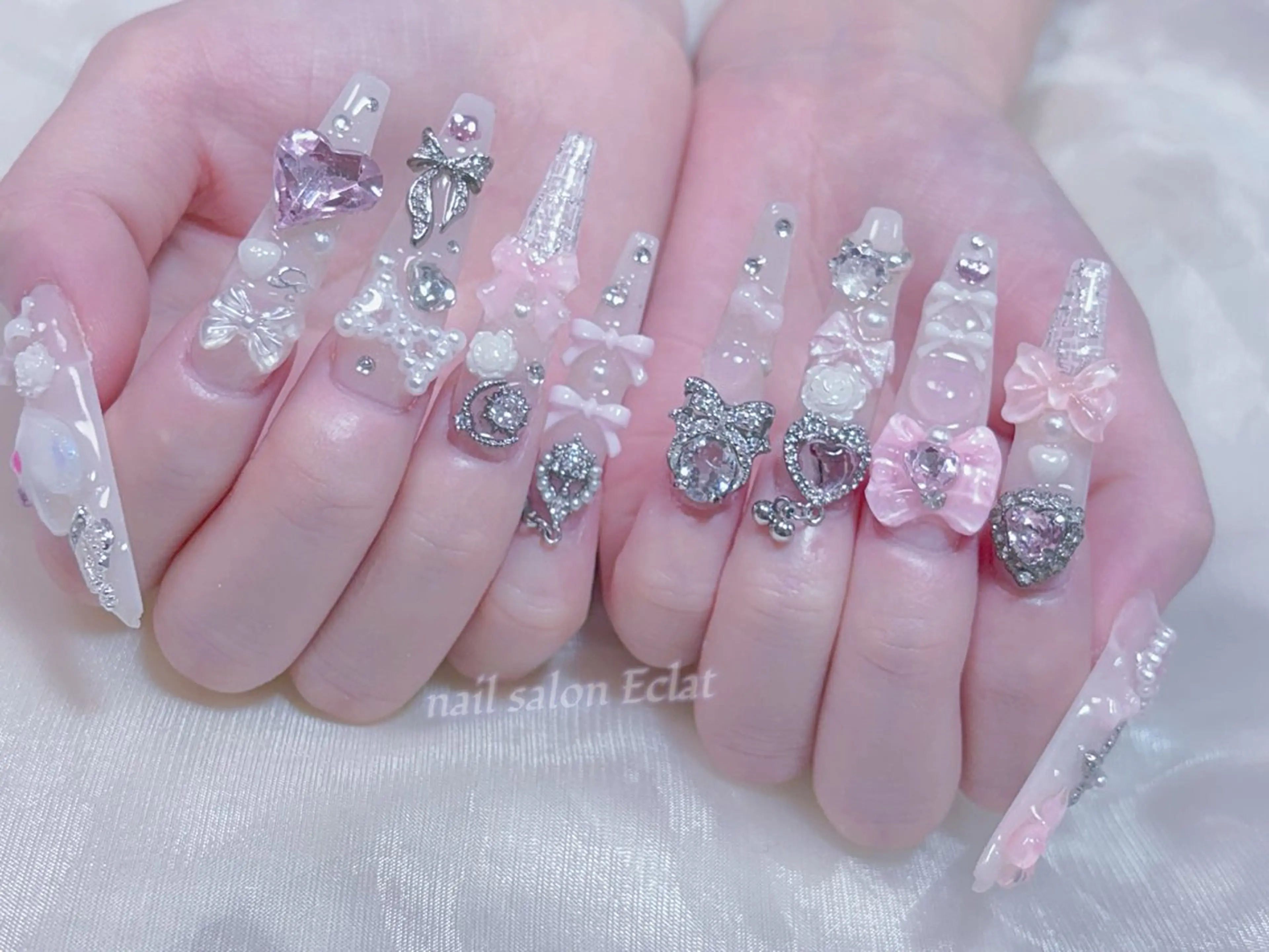 ネイル ハンドネイル ネイルサロンエクラ 🫧Shizukaのネイルデザイン