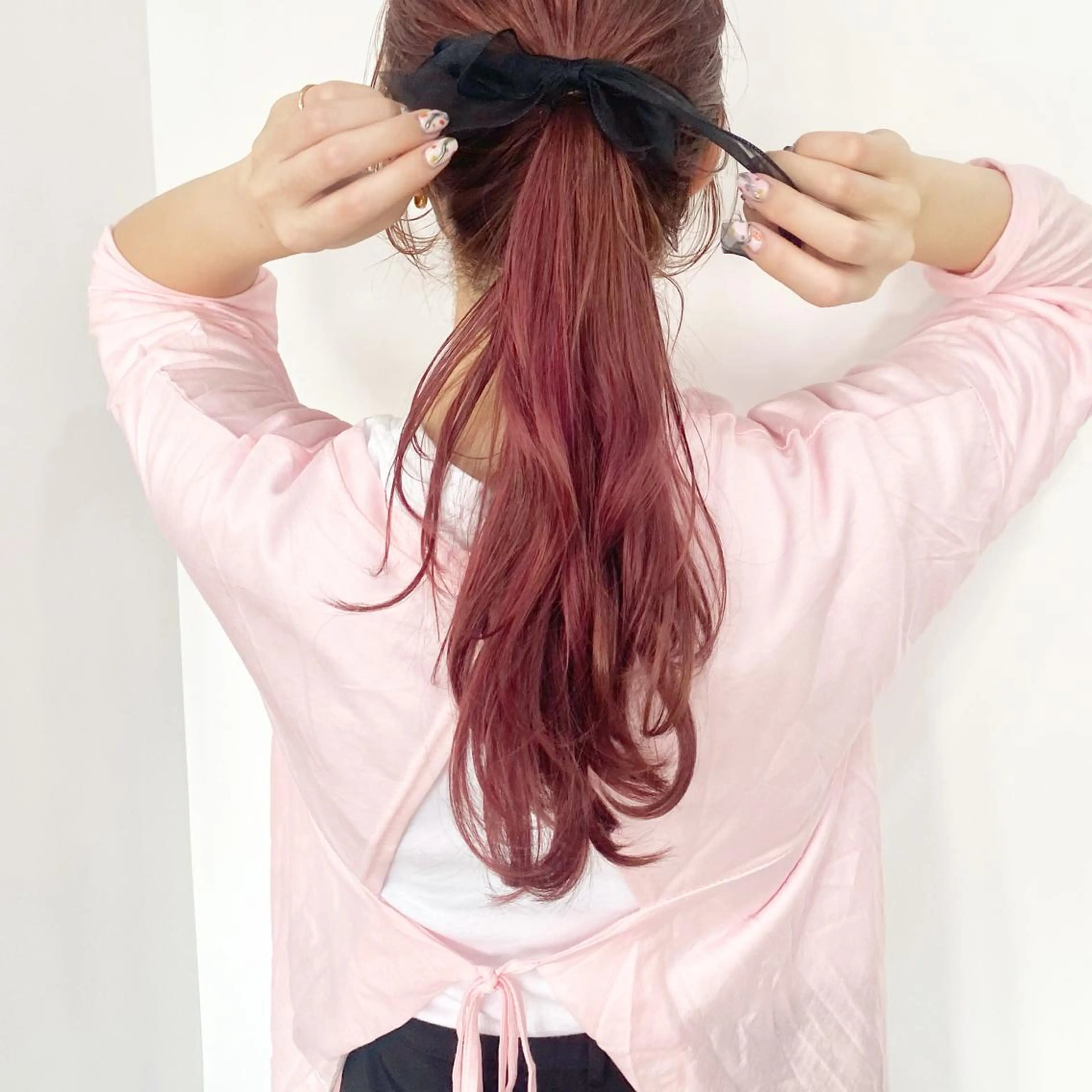ロング カラー ヘアアレンジ ひなの .のその他イメージ