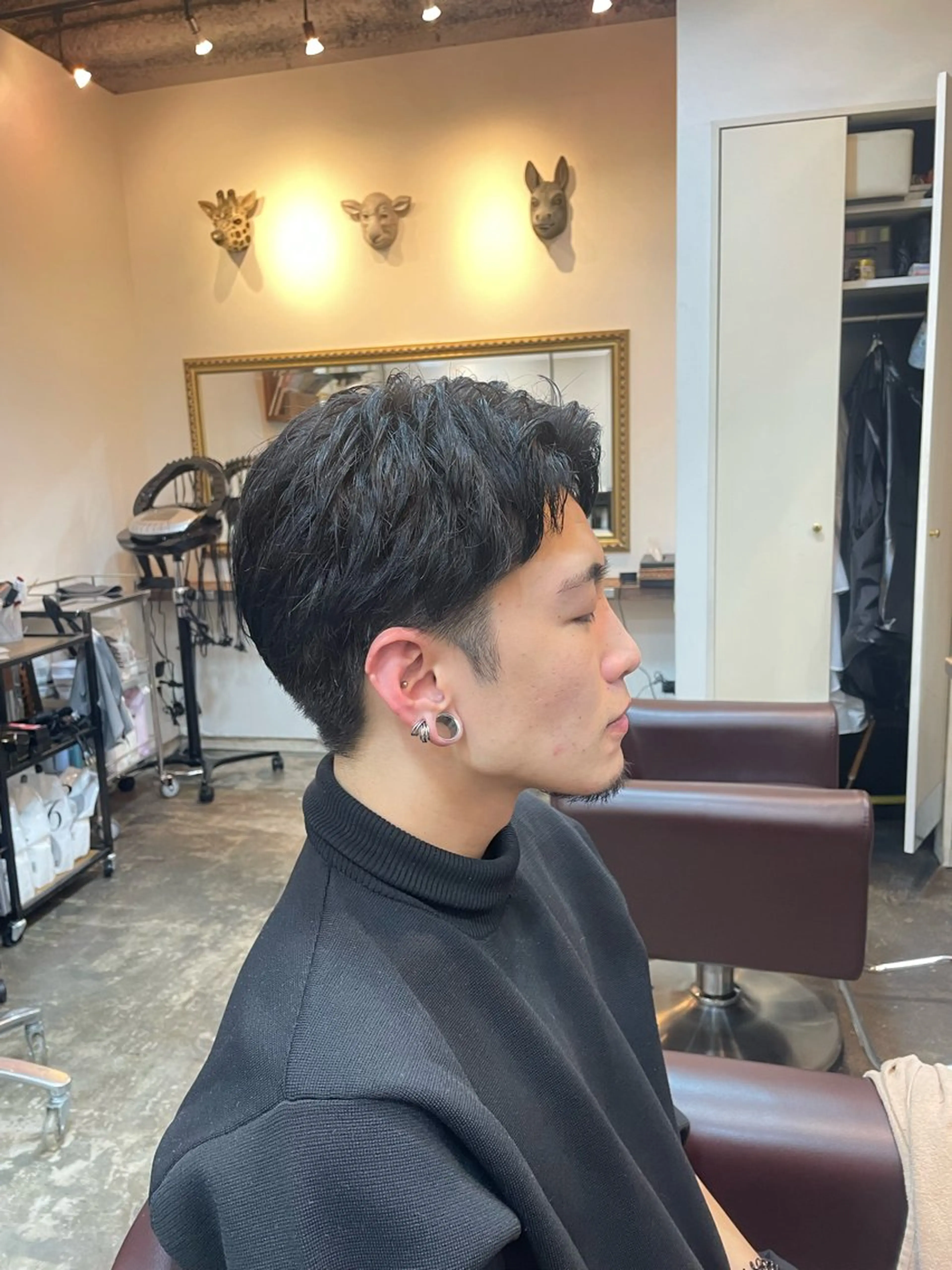 メンズ 梅本 春菜のヘアスタイル