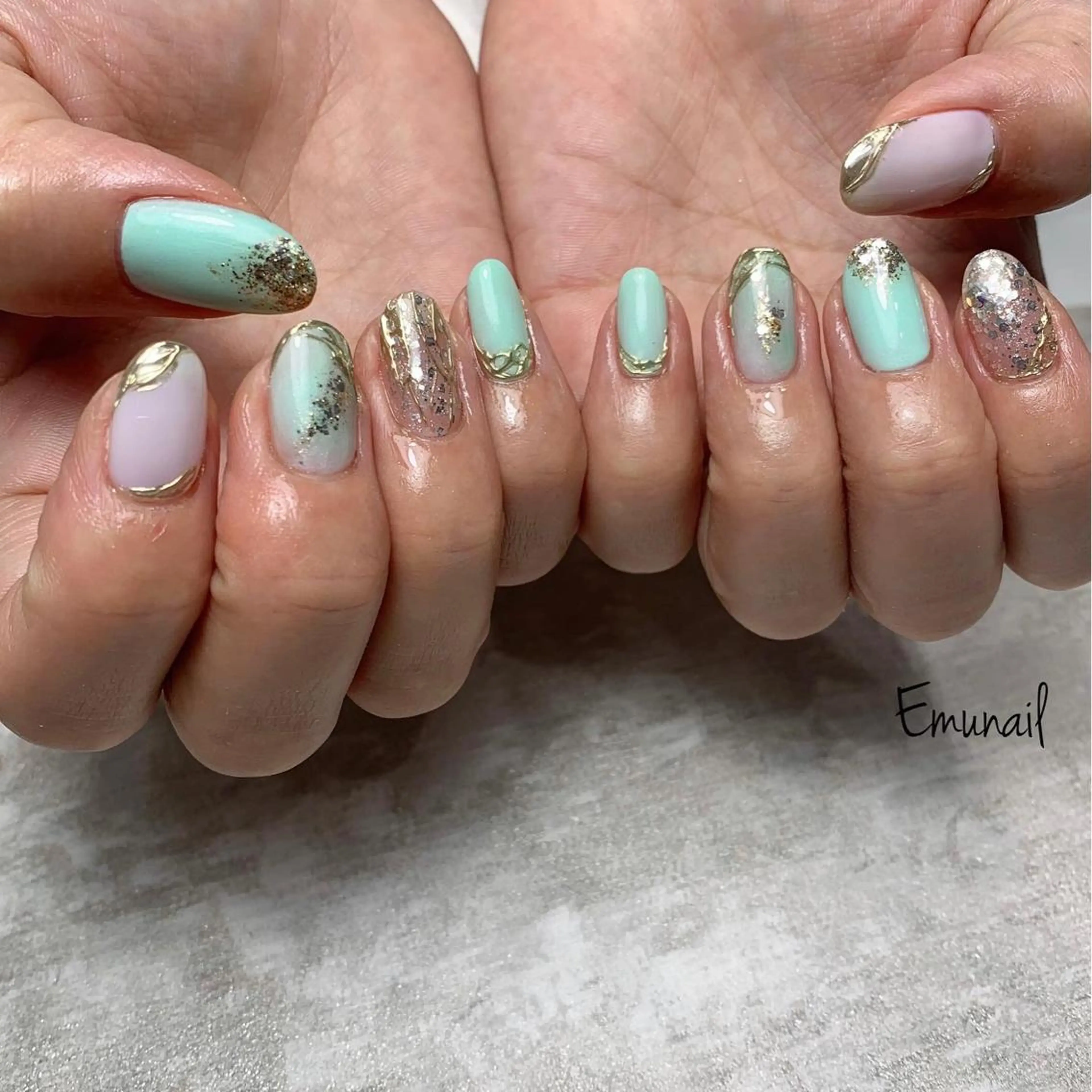 ネイル ハンドネイル Emu Nailのネイルデザイン