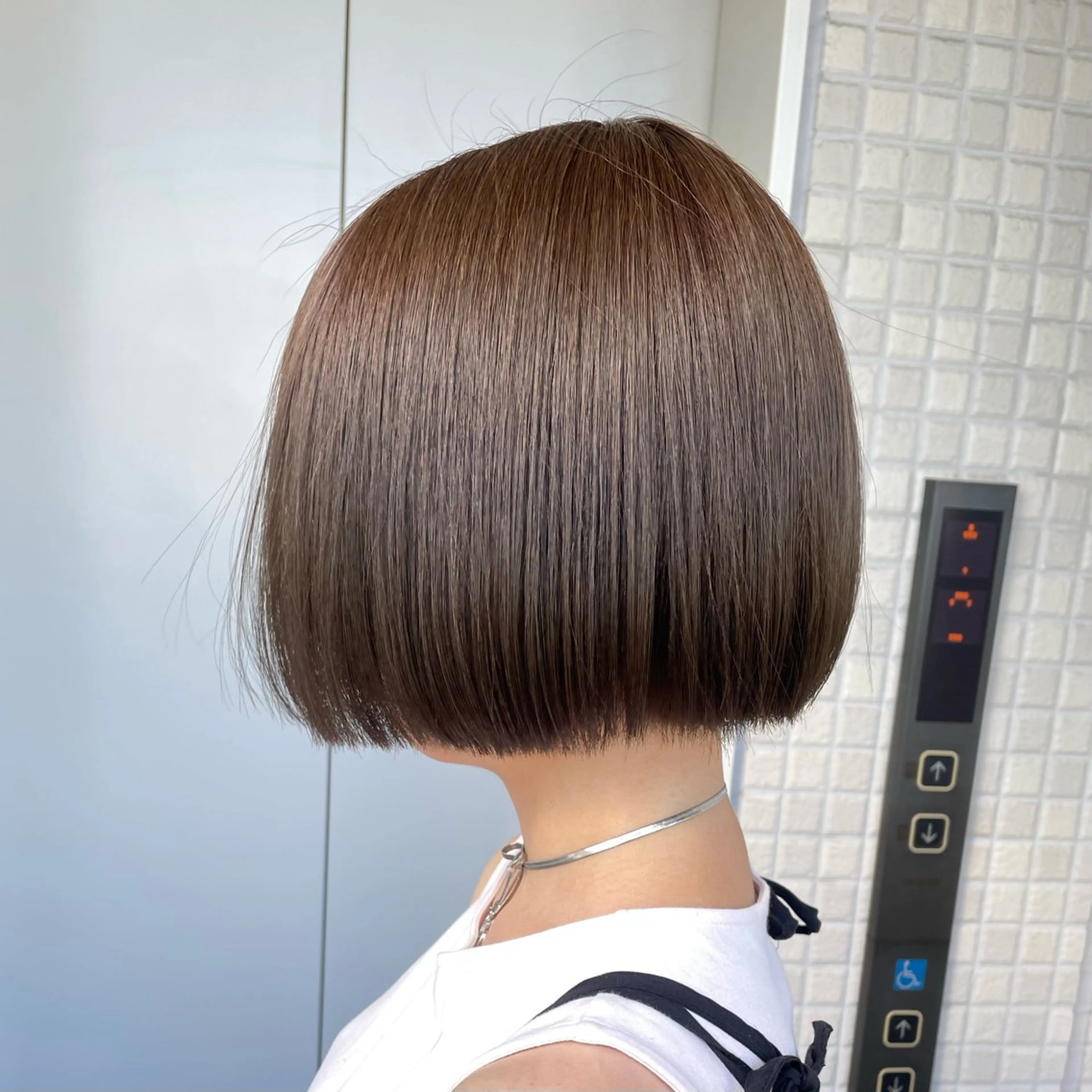 カラー ブラウンカラー オリーブブラウン 艶カラー🪡髪質改善 アレンジ🎀airiのヘアスタイル