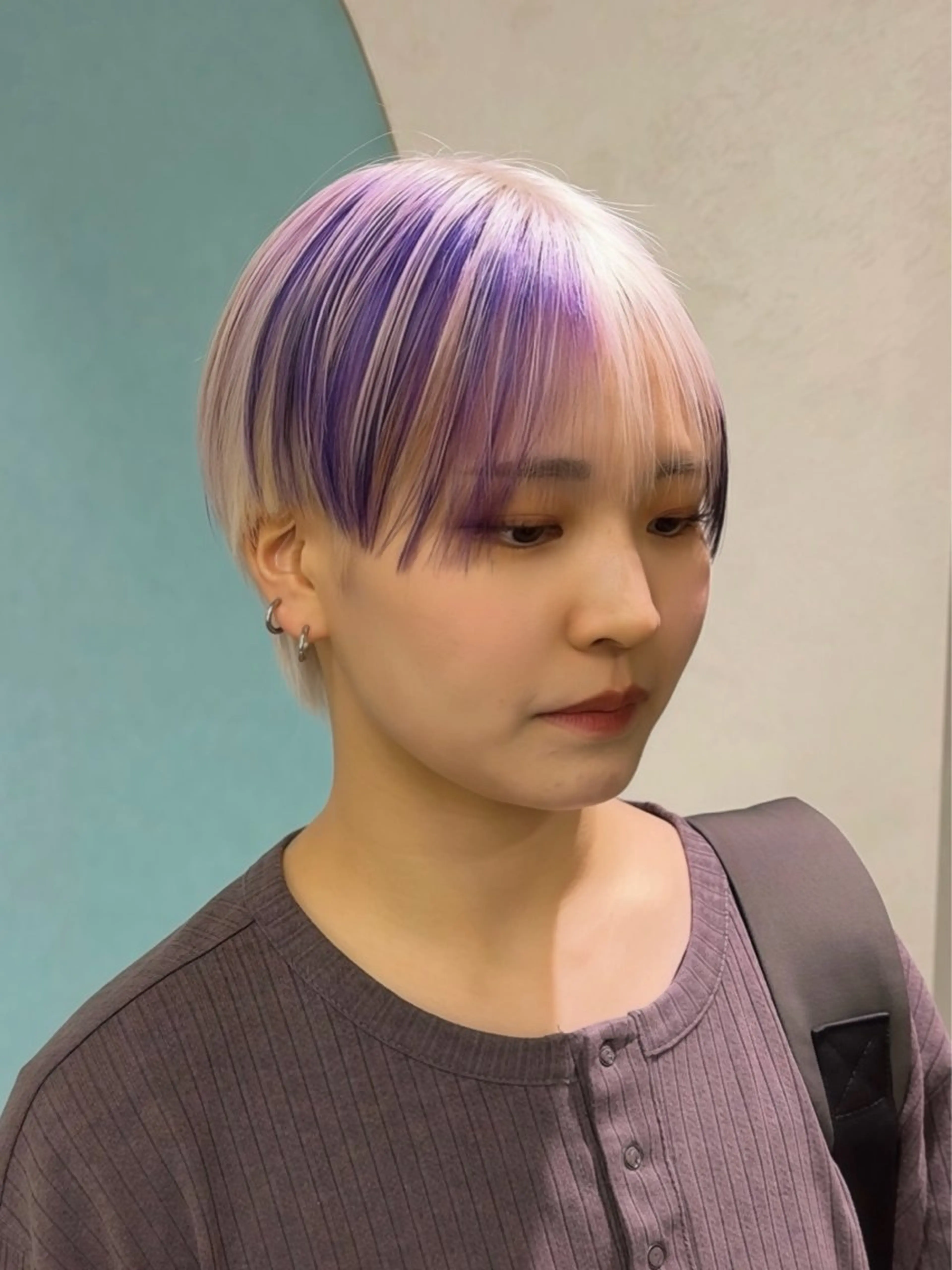 ショート カラー ヘアカラー Boxmico. / カカズ コトネのヘアスタイル