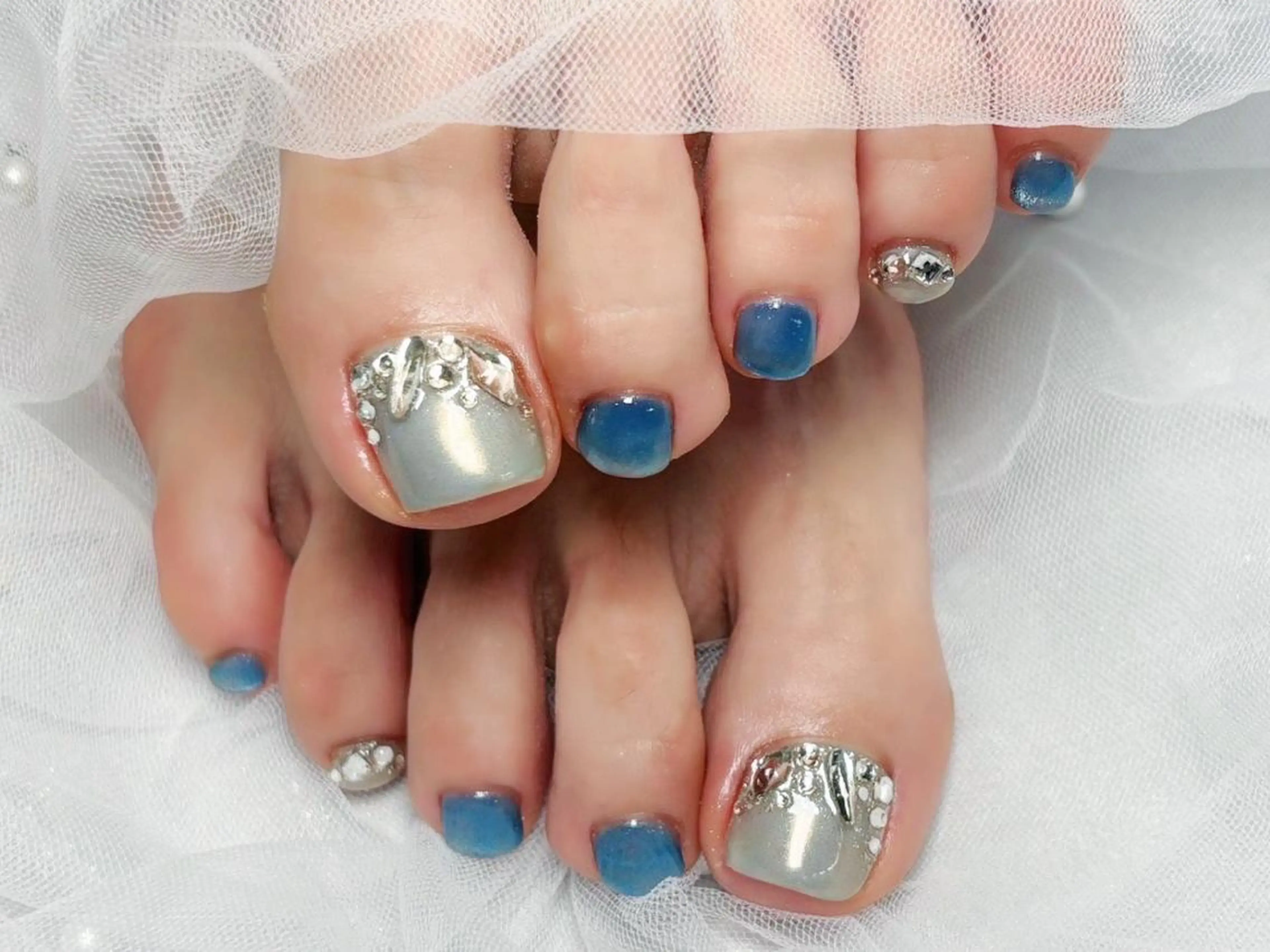 ネイル フットネイル 本町/北浜peTiT sayakaのネイルデザイン