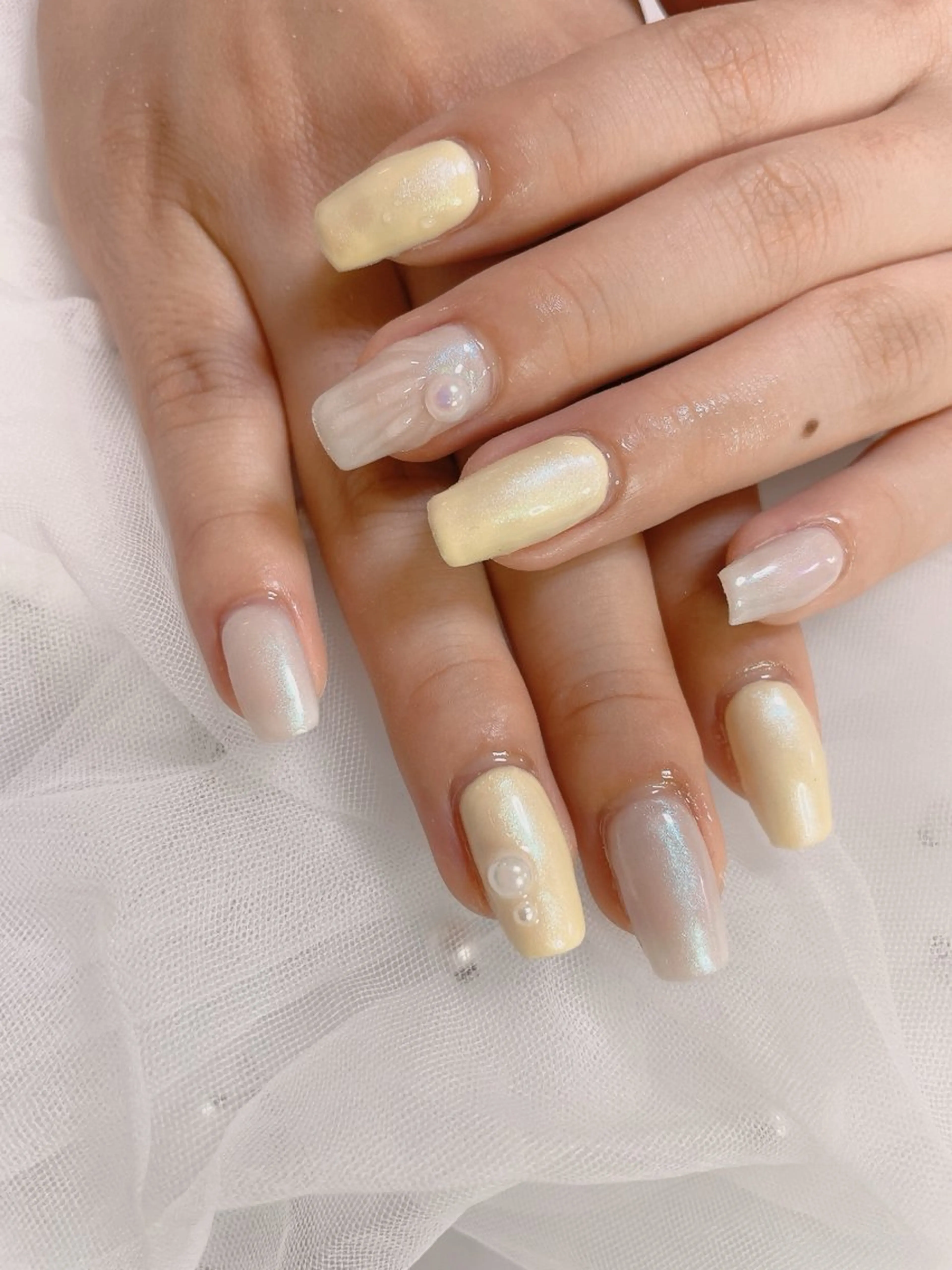 ネイル シンプルネイル 夏ネイル ネイルサロン なっちゃん(古千谷)のネイルデザイン