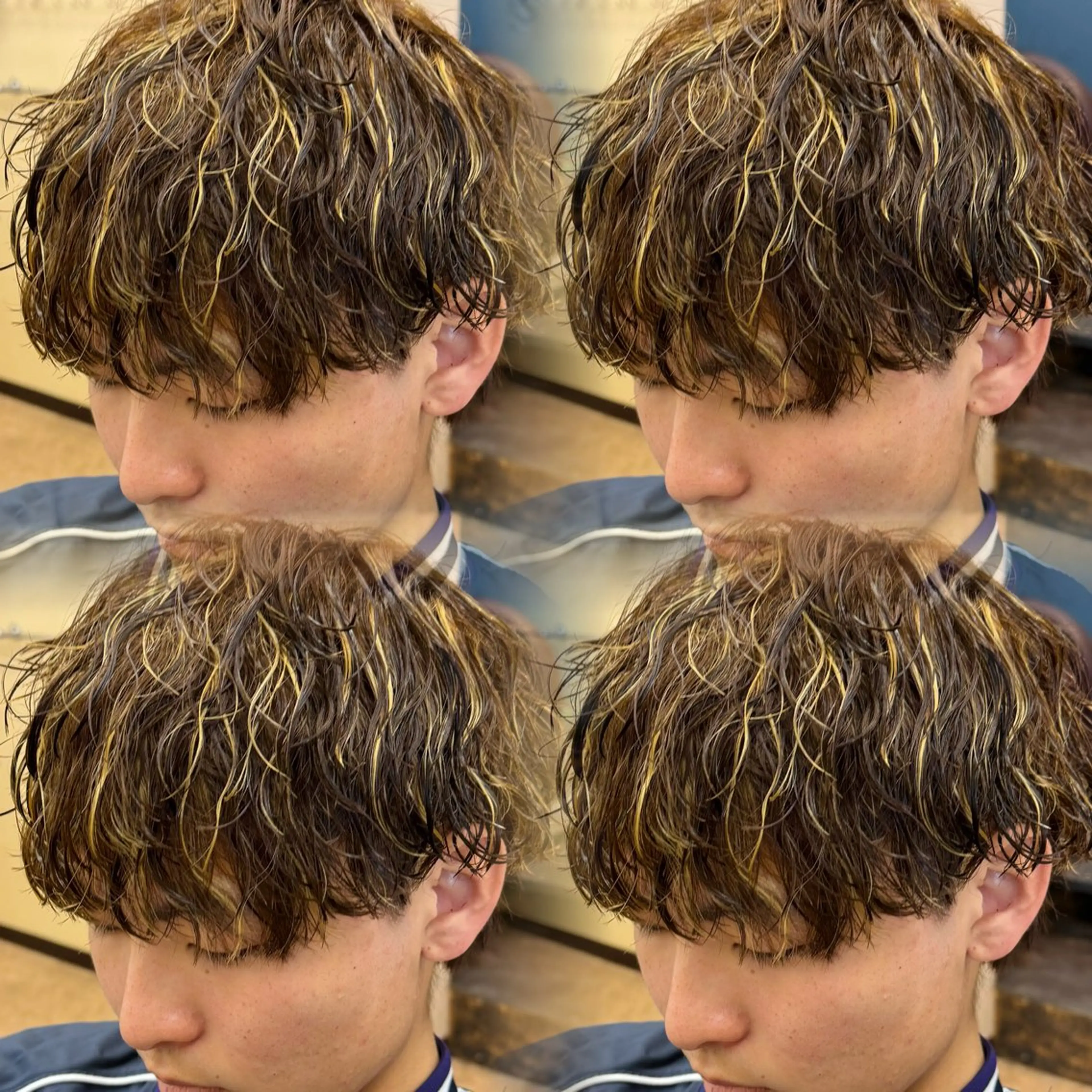 メンズカット/パーマ/ハイライトの写真