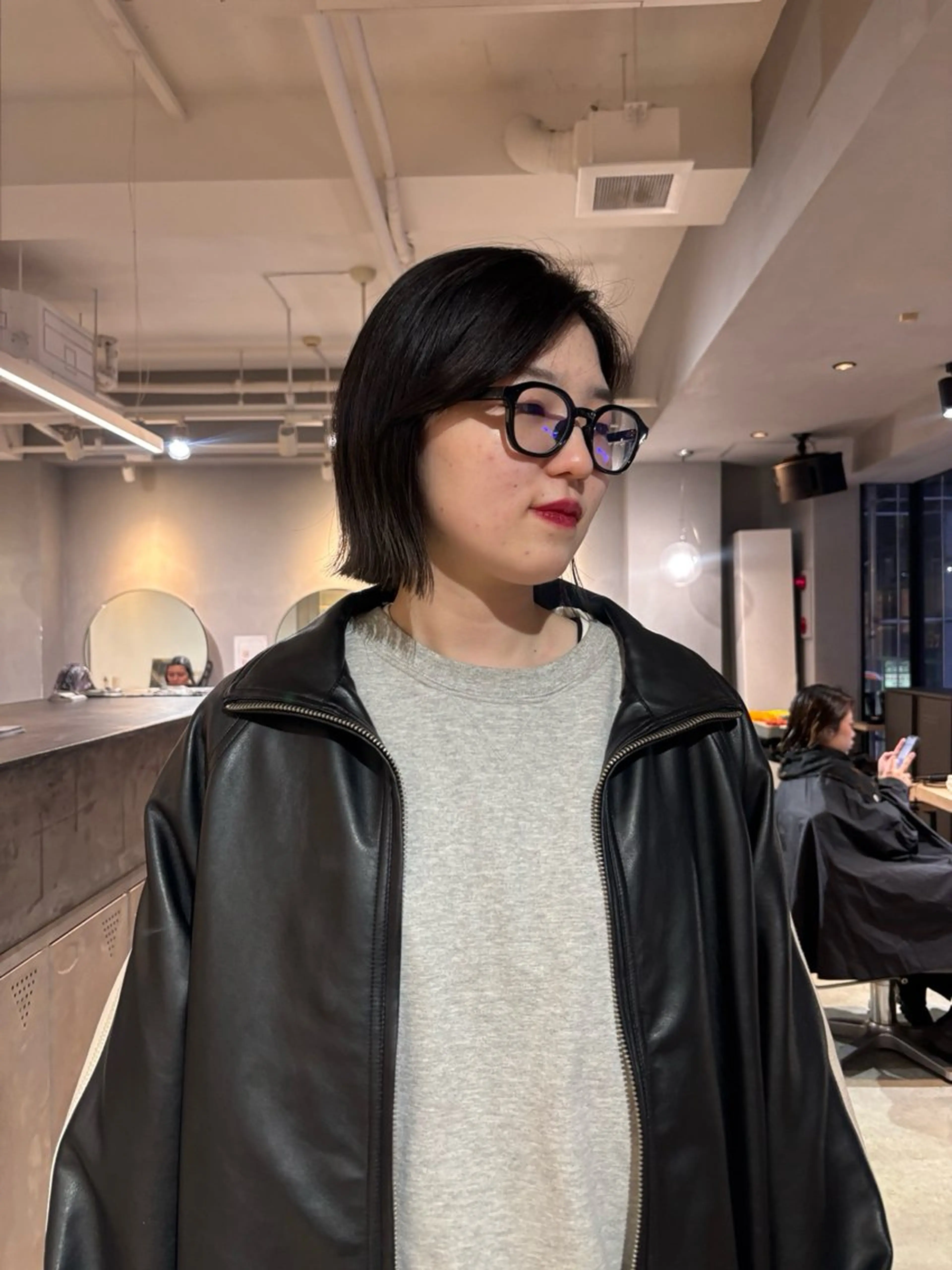 ミディアム 山本 千尋のヘアスタイル