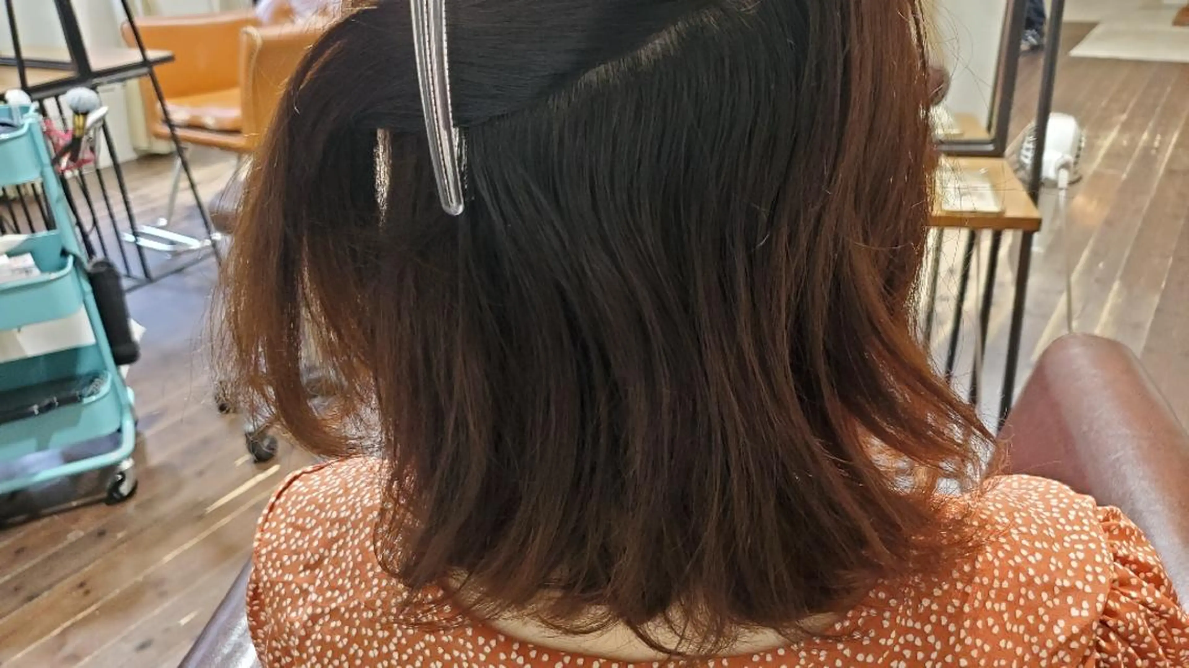 ミディアム トリートメント 酸性ストレート 酸熱トリートメント パ ルのヘアスタイル