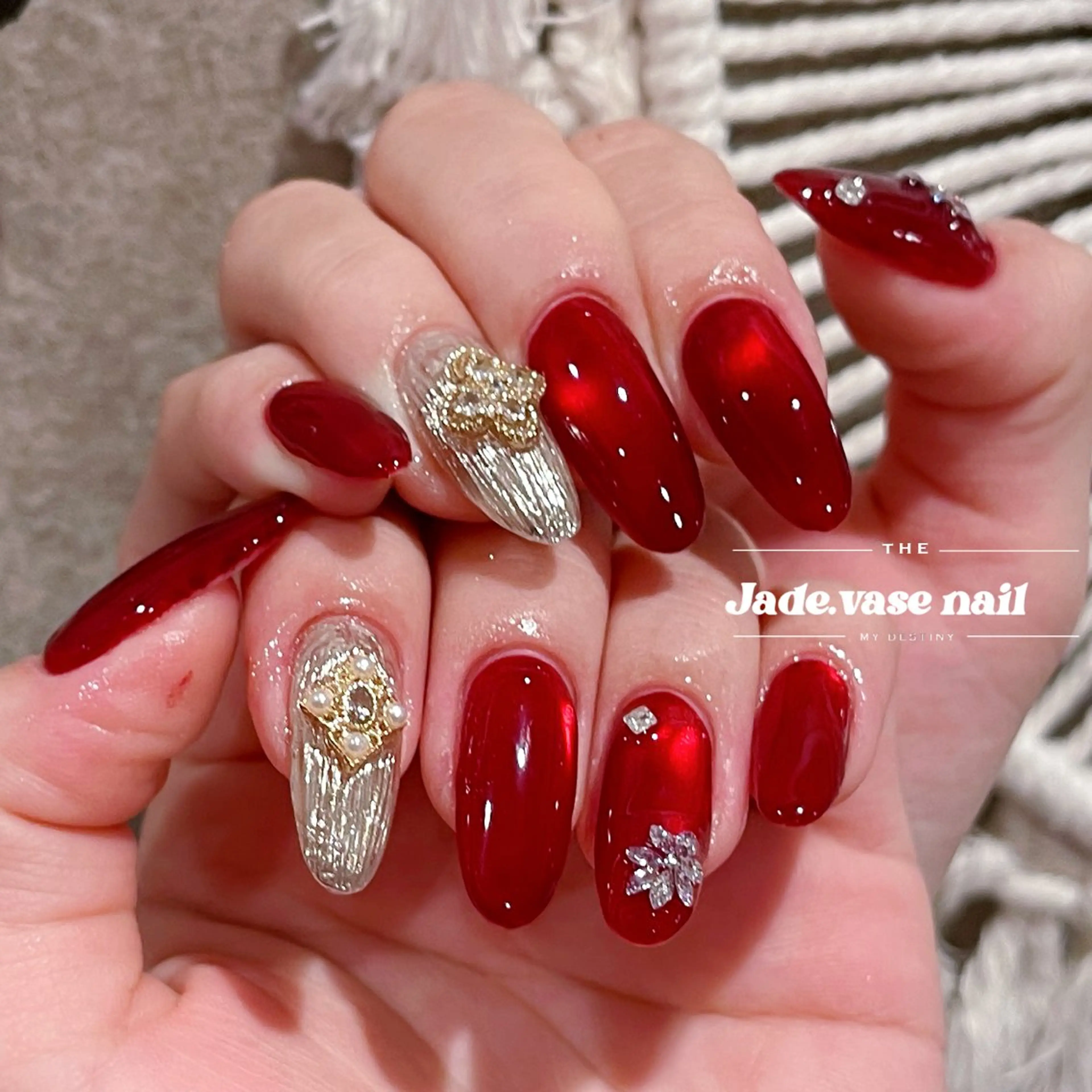 ネイル ハンドネイル ✰Jade.vase 银座のネイルデザイン