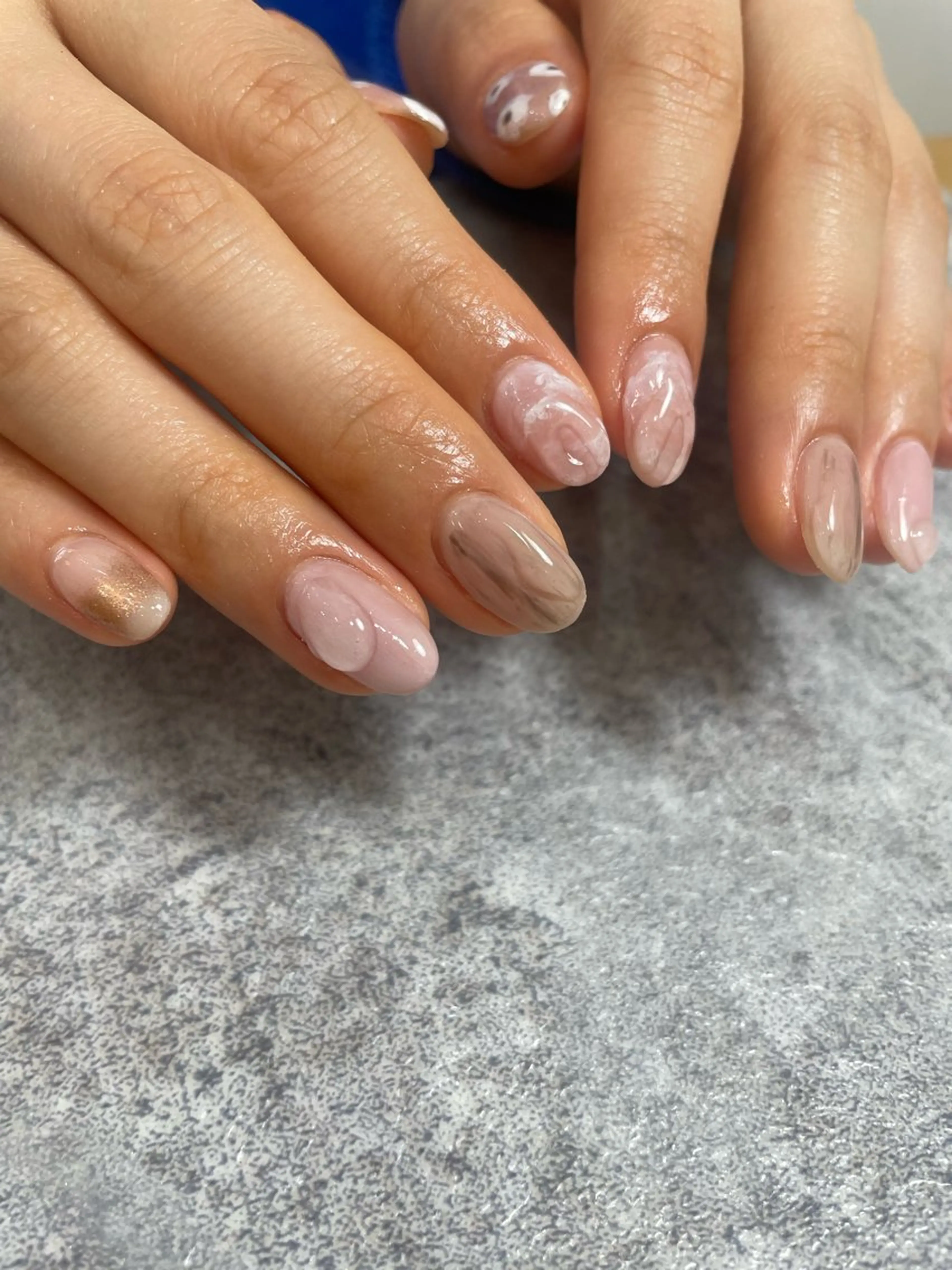 ネイル ニュアンスネイル 【 Lea's 】 kaedeのネイルデザイン