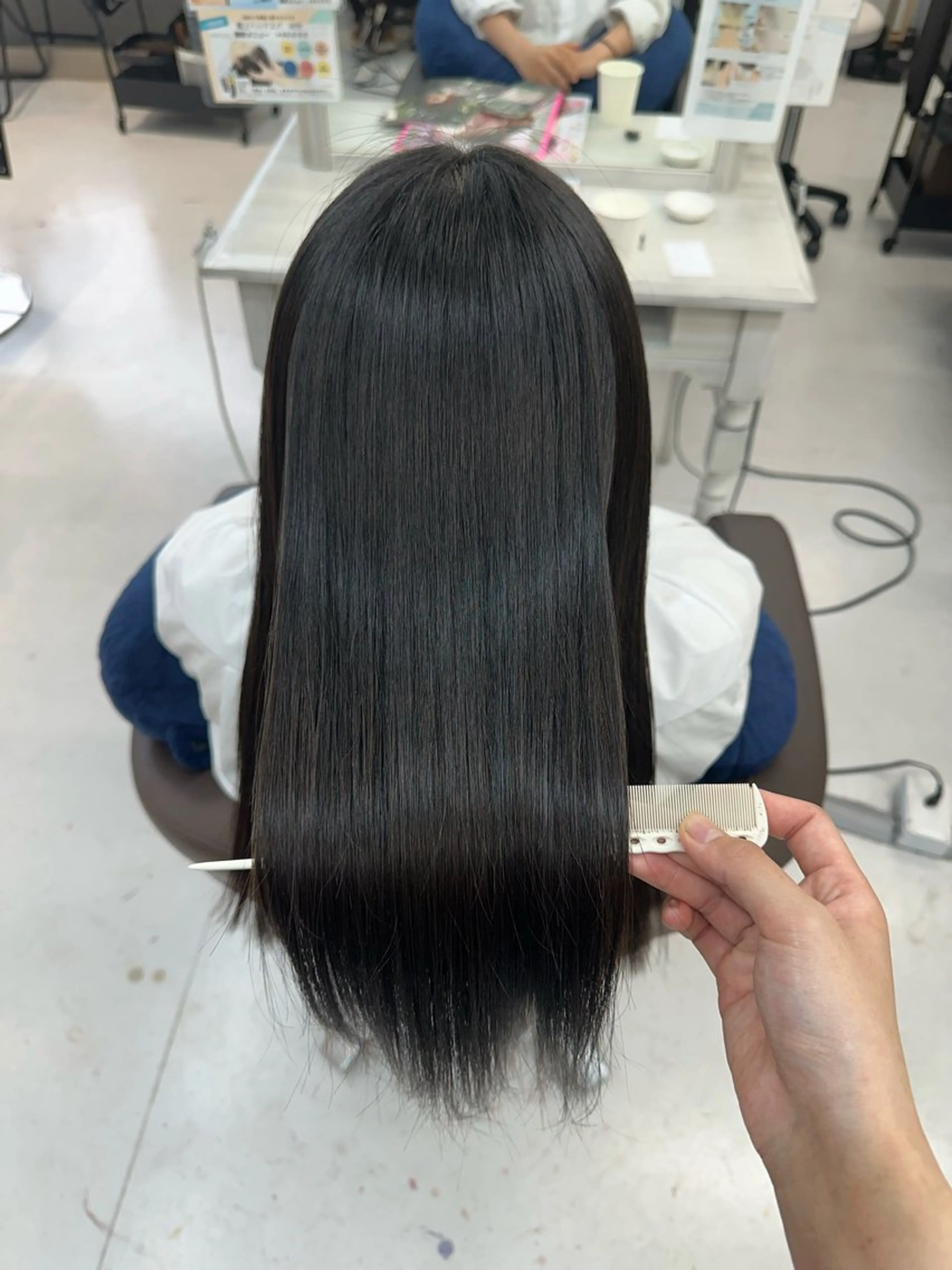ロング 学生 髪質改善 山崎結菜 髪質改善💎のヘアスタイル