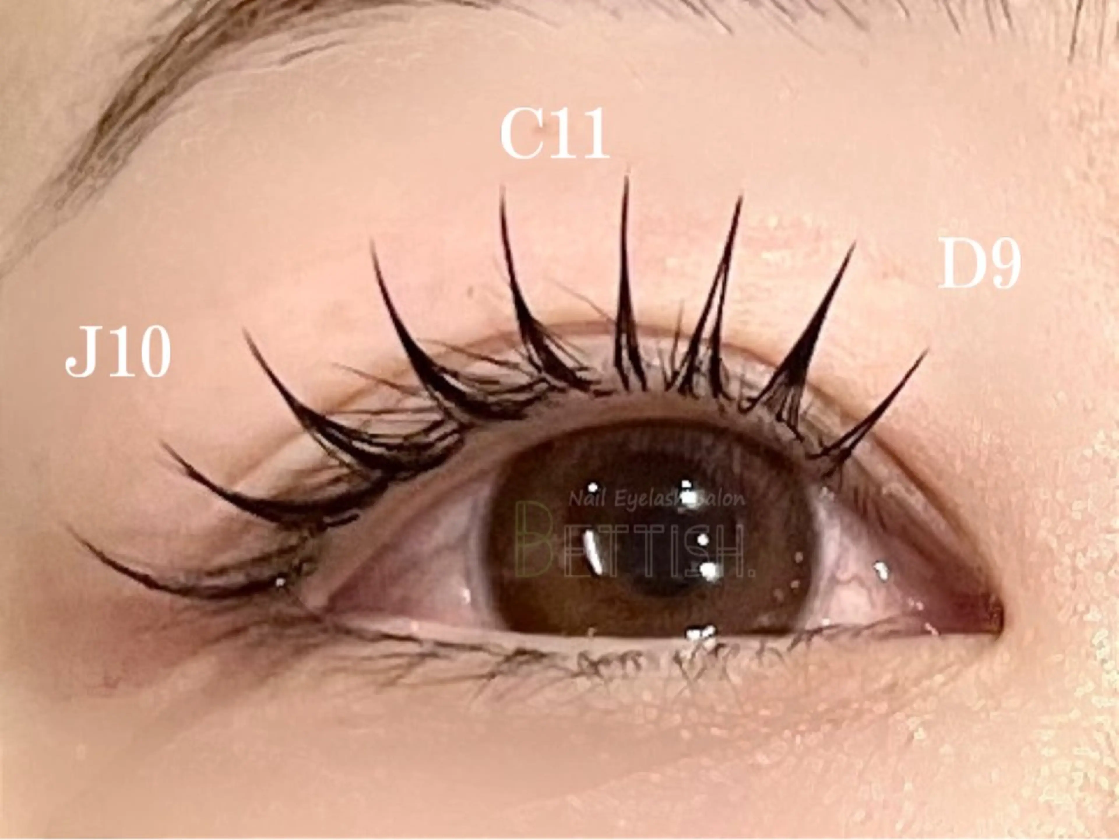 マツエク・マツパ マツエク BETTISH. MAIのマツエク・マツパデザイン