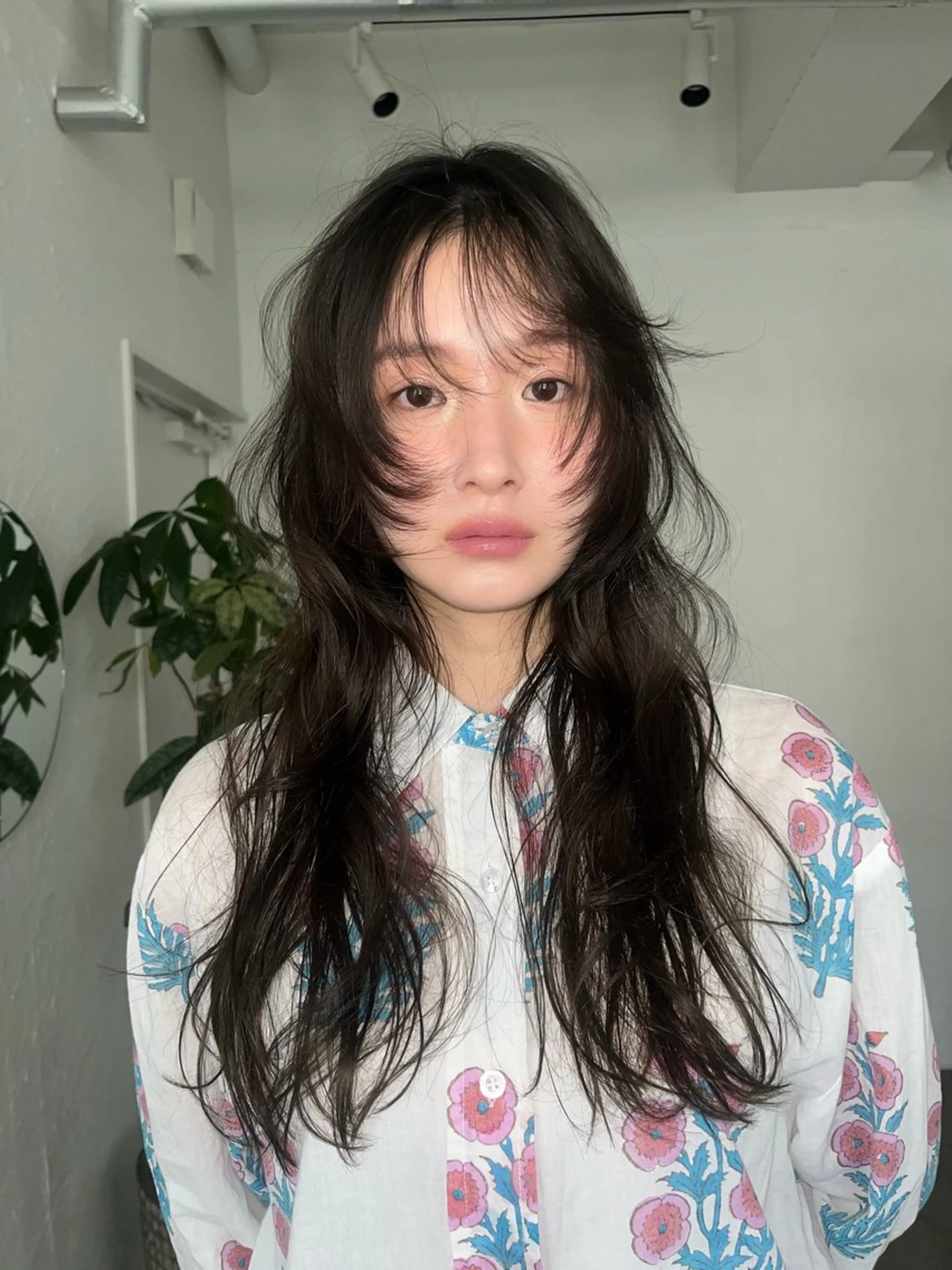 セミロング 熊谷 由貴のヘアスタイル