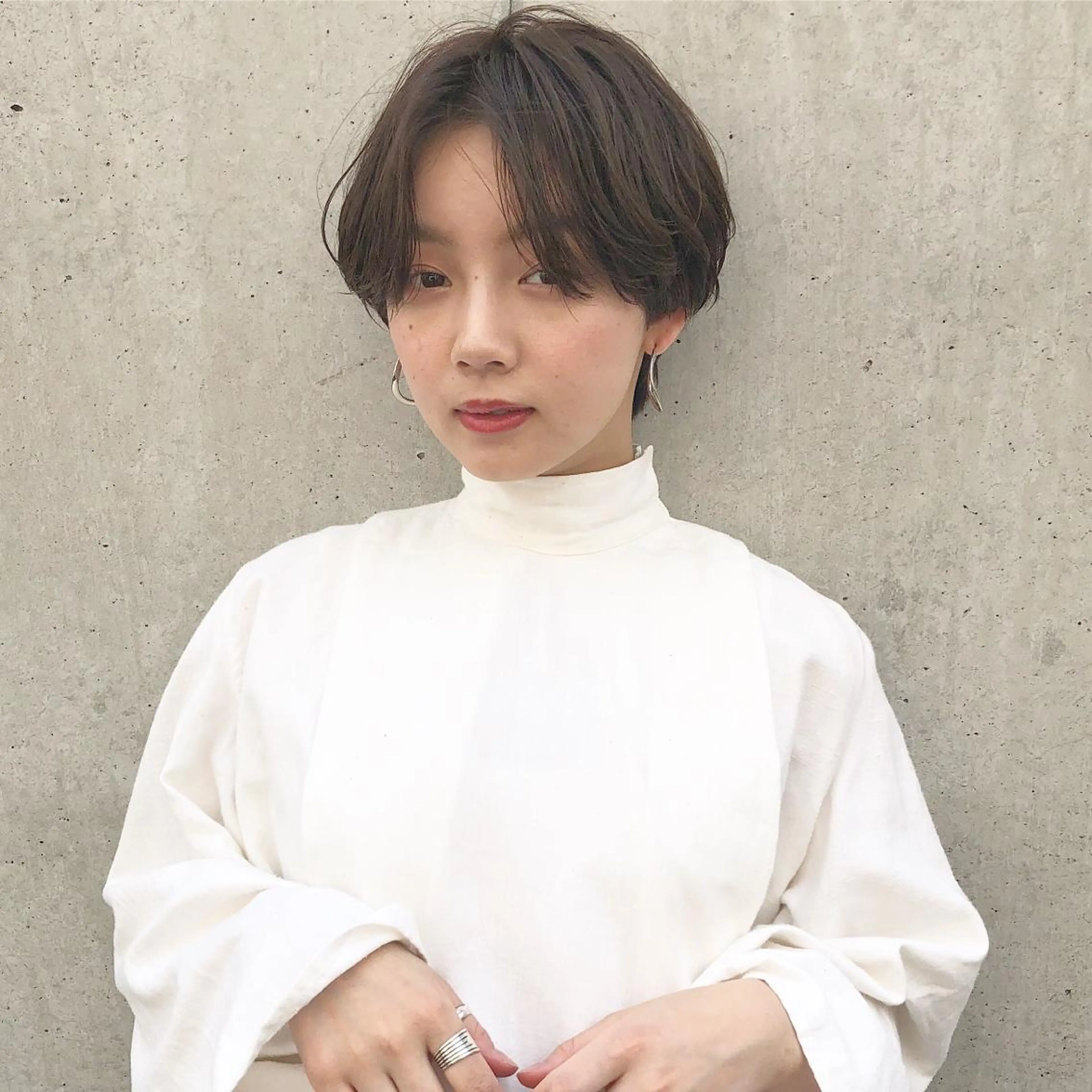 ショート カラー ショートヘア カット トリートメント ヘッドスパ takada kohのヘアスタイル