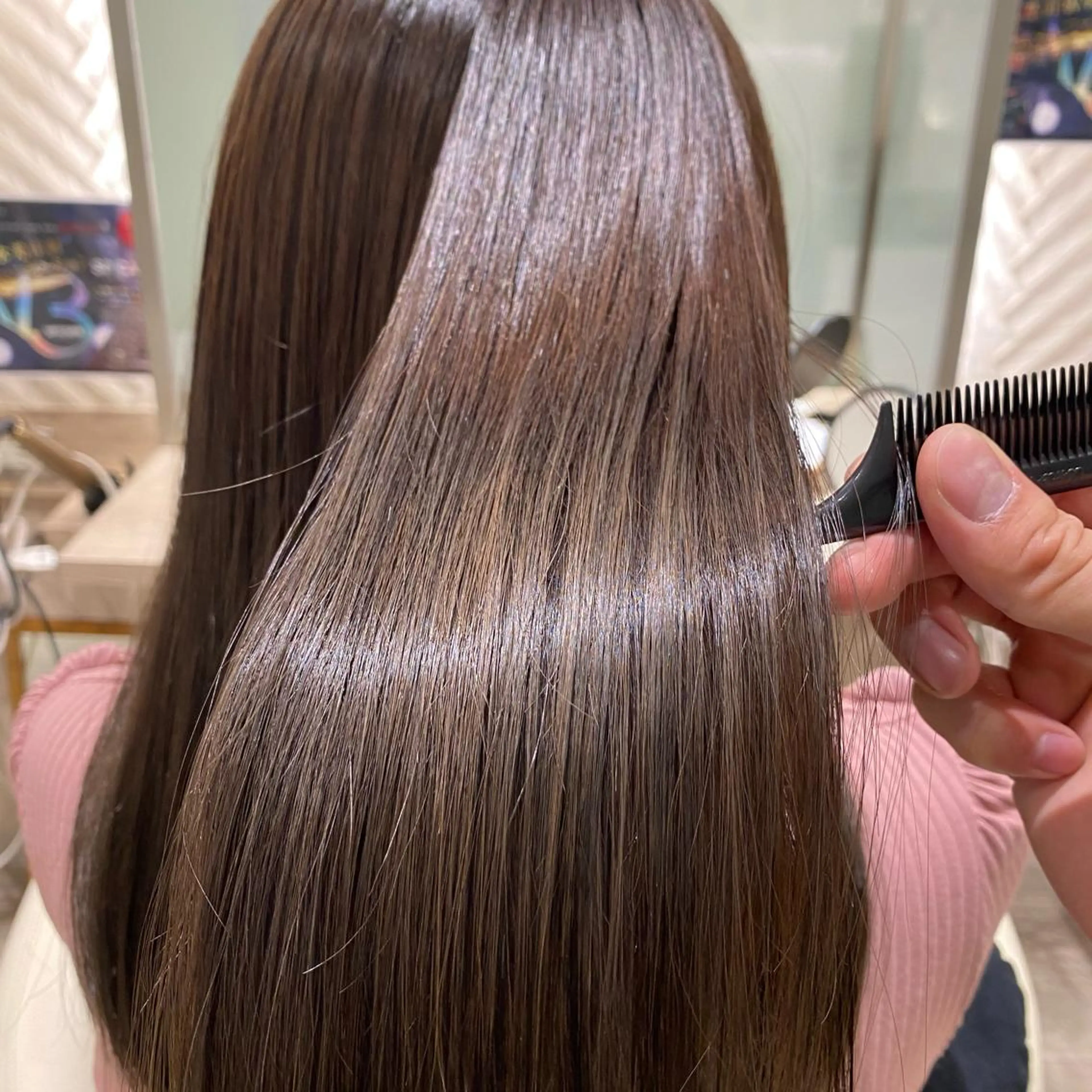 セミロング 韓国レイヤー/ 顔周り💕田中将吾のヘアスタイル