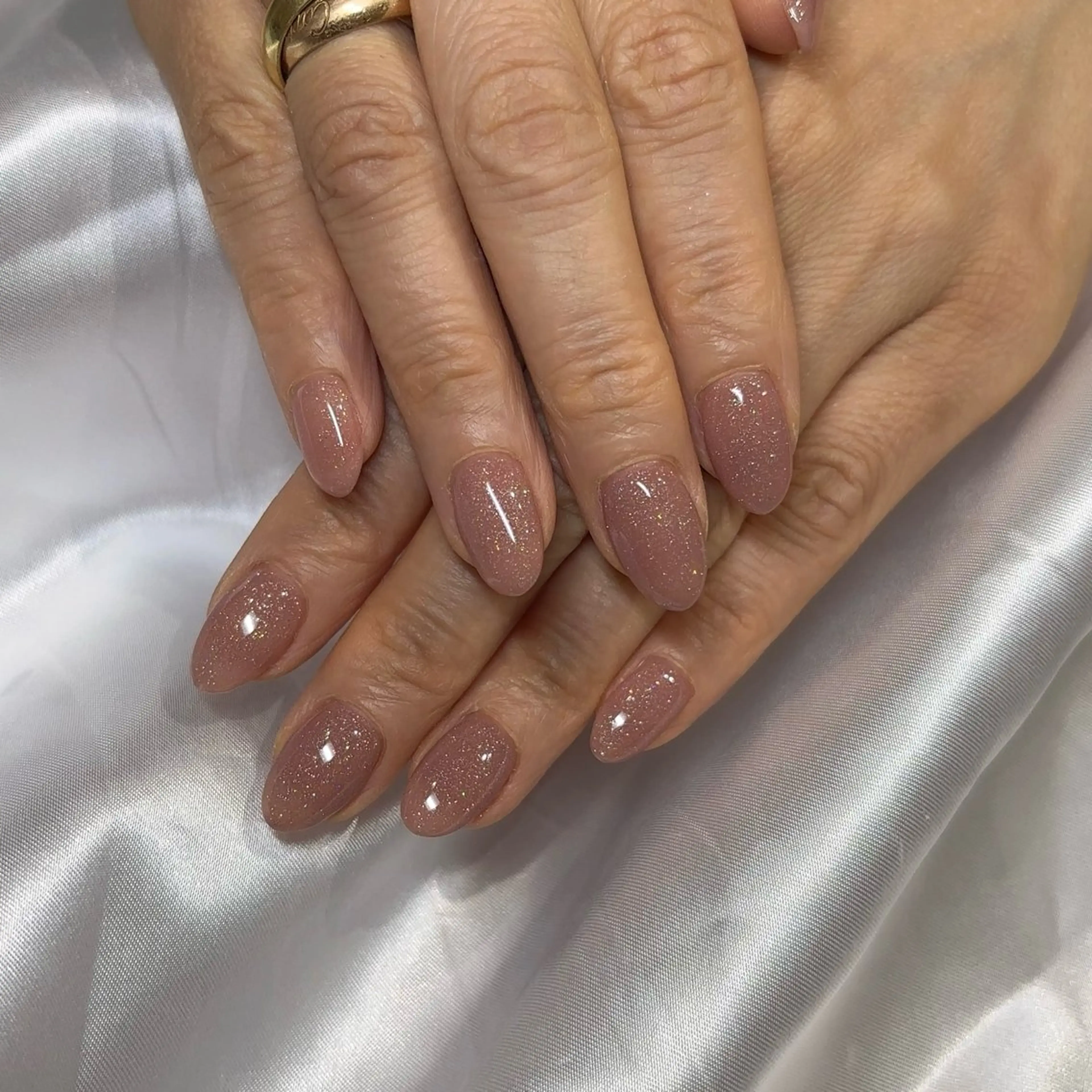 ネイル アートネイル ジェルネイル ワンカラーネイル パラジェル シンプルネイル Misaki Aries心斎橋店のネイルデザイン