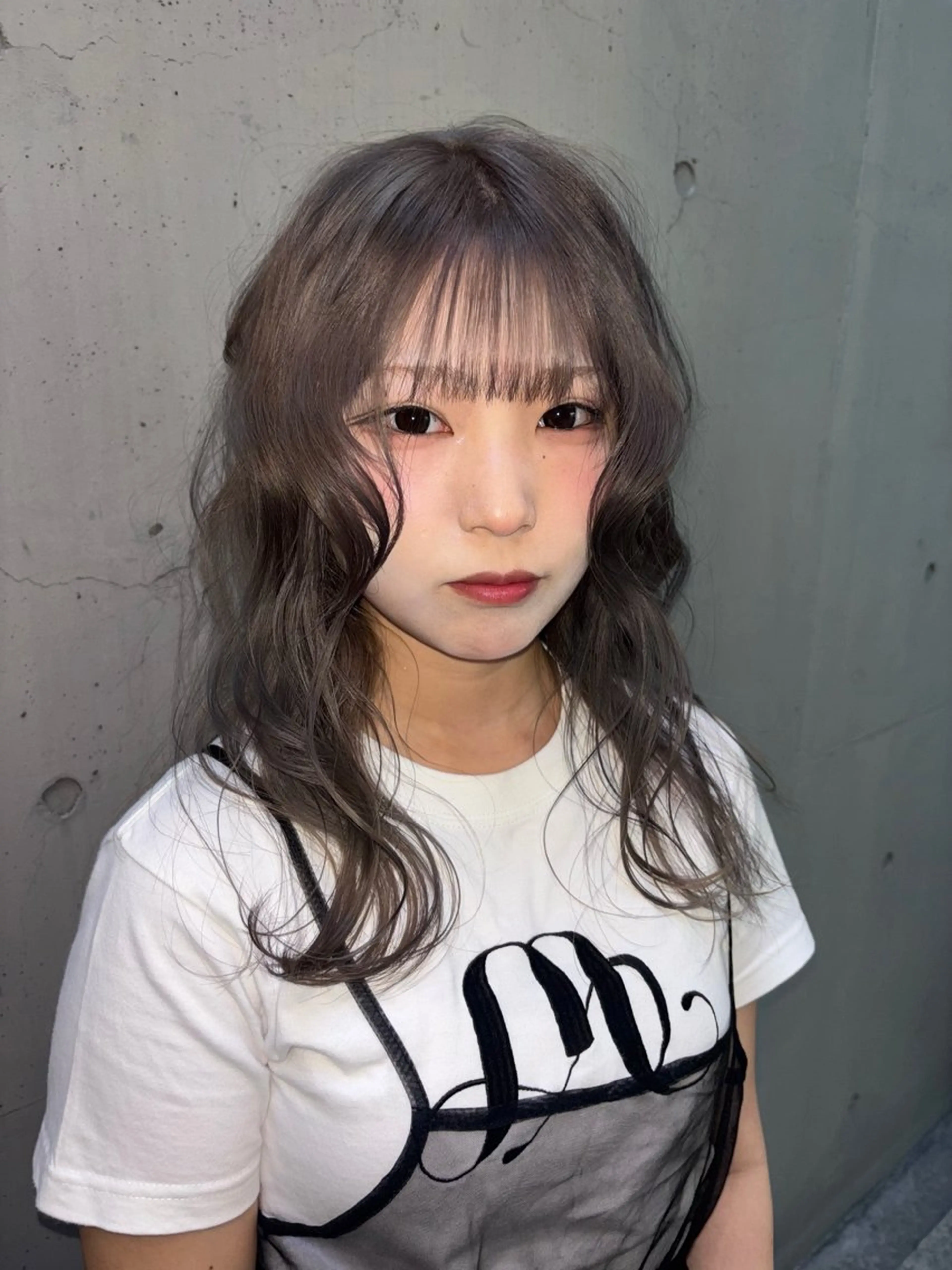 セミロング カラー ⭐︎ハイトーン /レイヤー✩momoのヘアスタイル