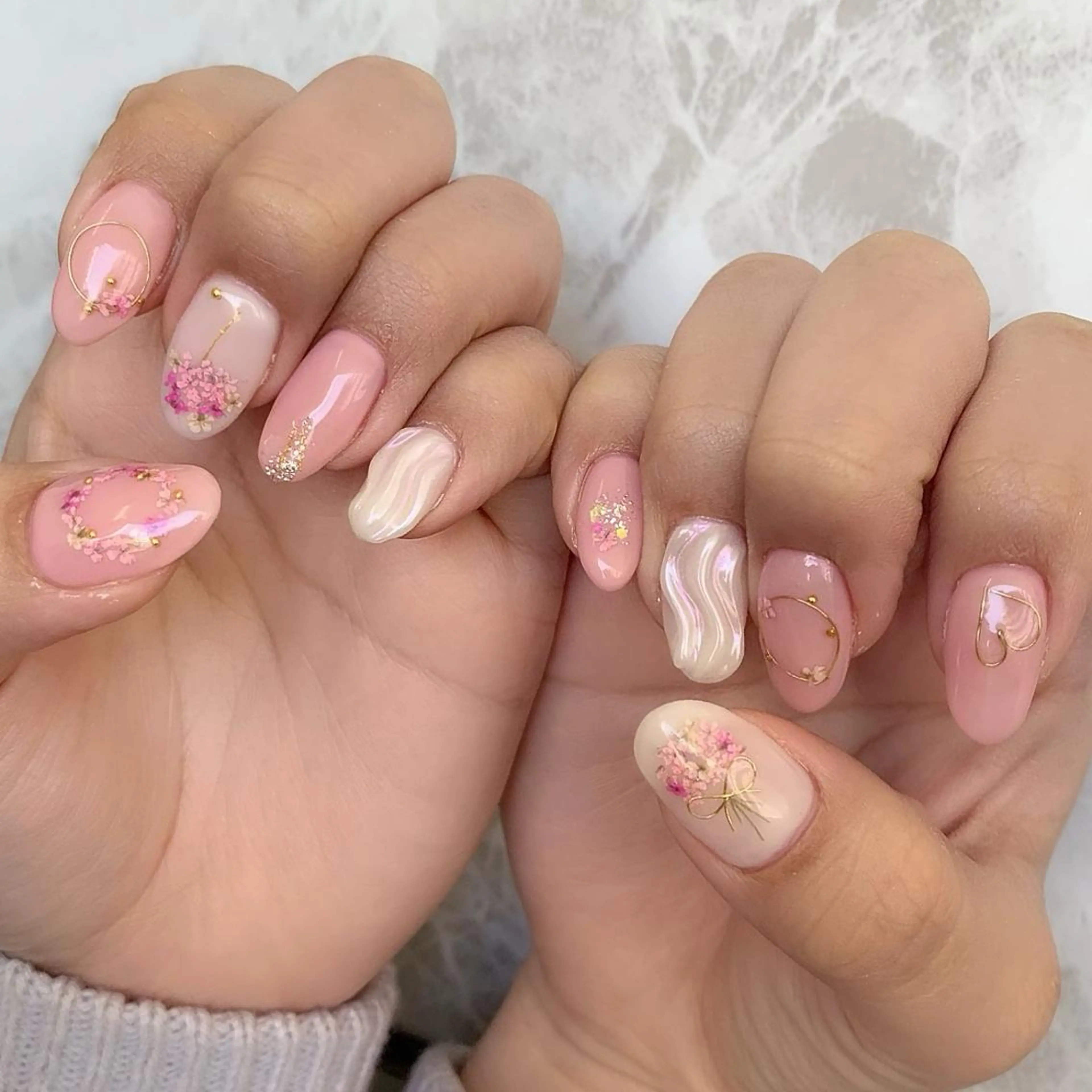 ネイル ハンドネイル ハンドケア lylynail YUUKAのネイルデザイン