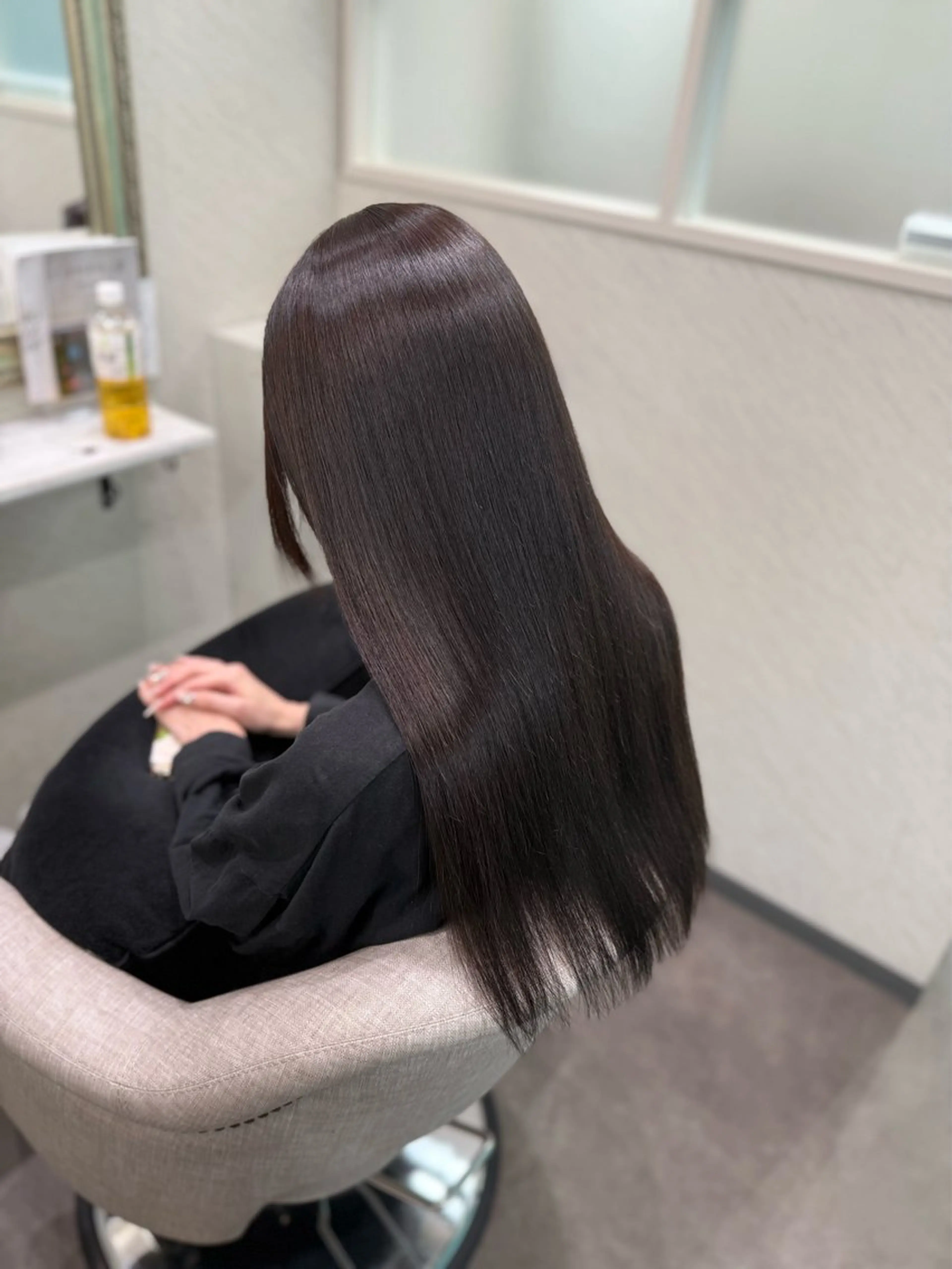 ロング 縮毛矯正 ヘッドスパ 髪質改善/縮毛矯正 アンナ🍊のヘアスタイル