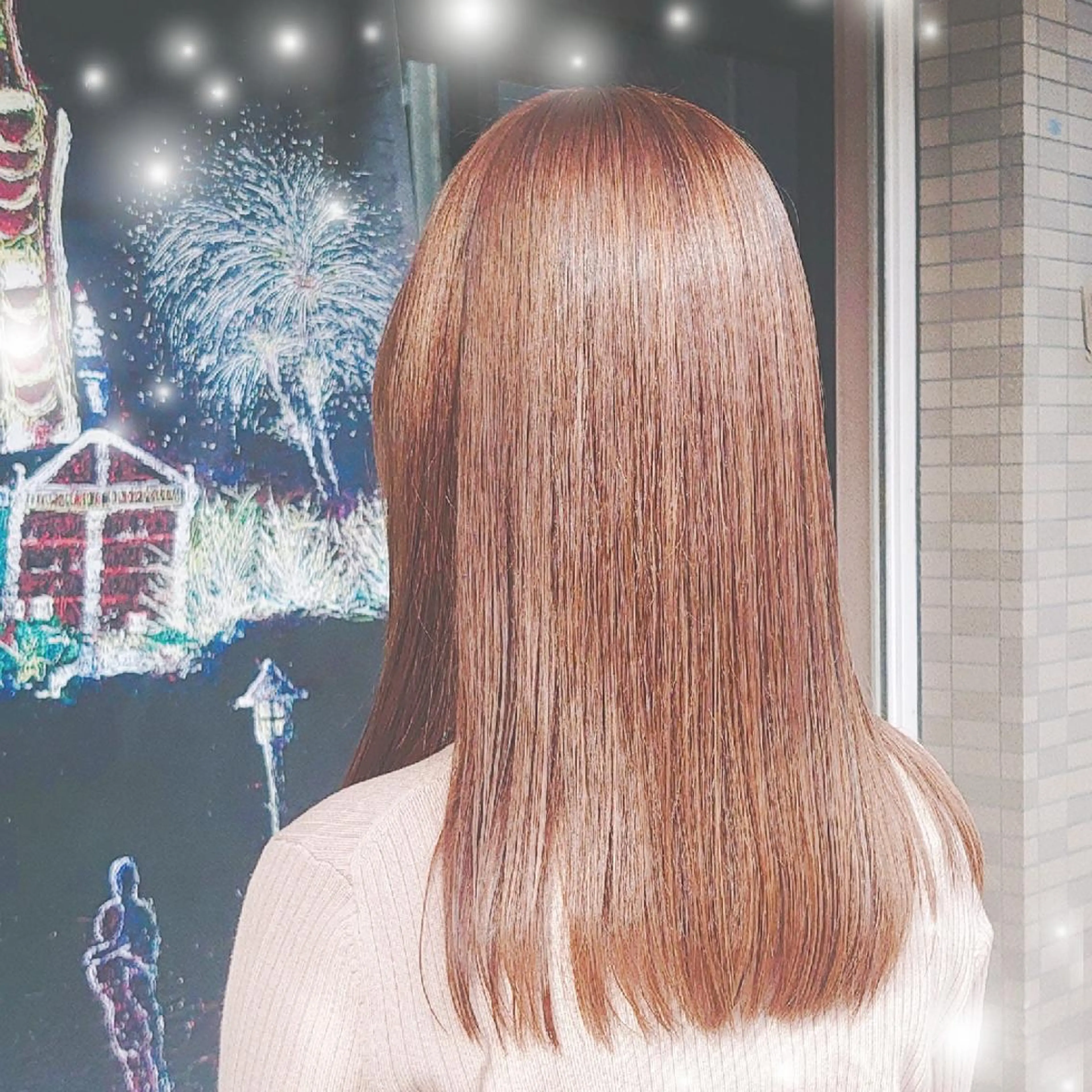 セミロング アートサロン ロゼ　AIのマツエク・マツパデザイン