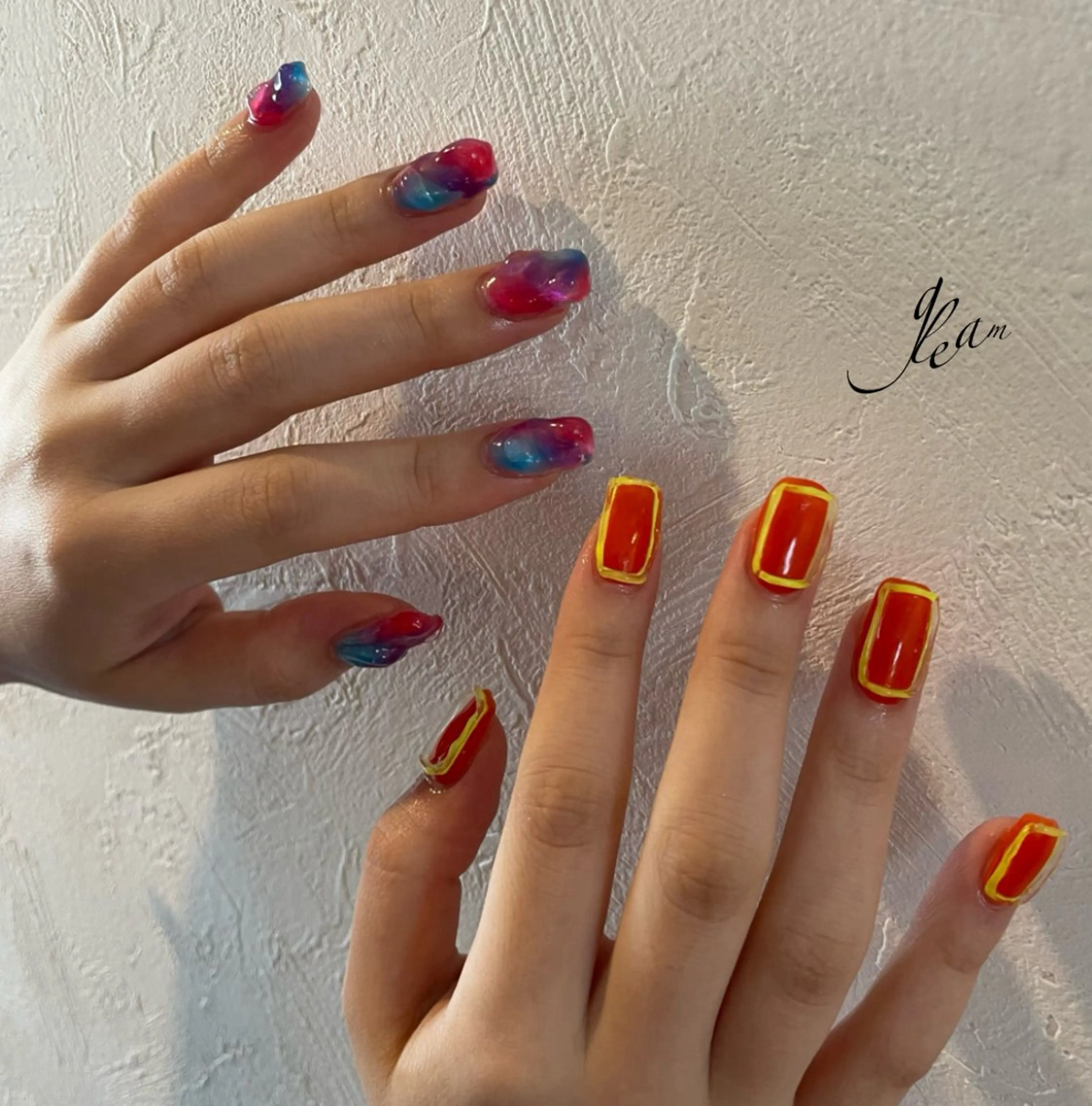 ネイル ハンドネイル gleam所属・gleam✴︎ sayakaのネイルデザイン