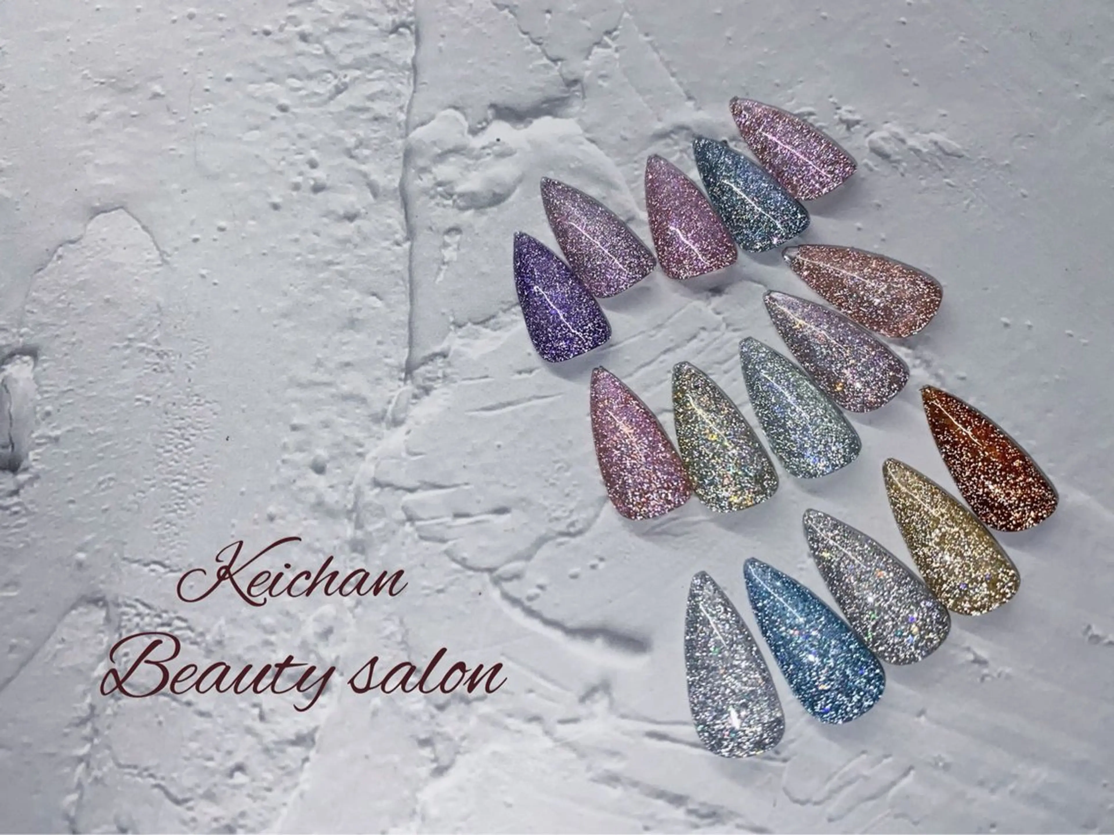 ⭐️キラキラ⭐️フラッシュネイル  初回ソフトジェルオフ無料の写真