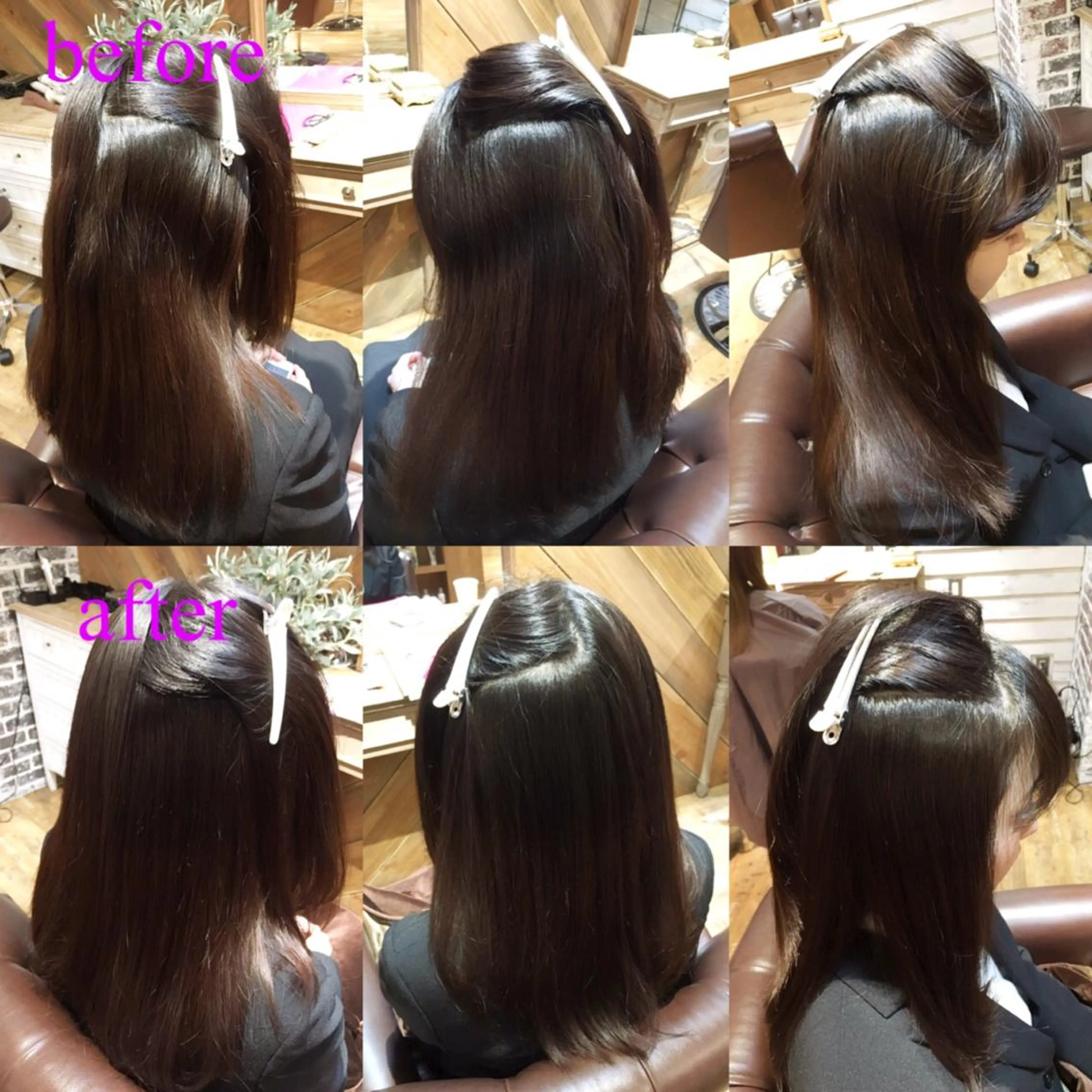 セミロング ブリーチ縮毛矯正/ デサキ ショウヘイのヘアスタイル