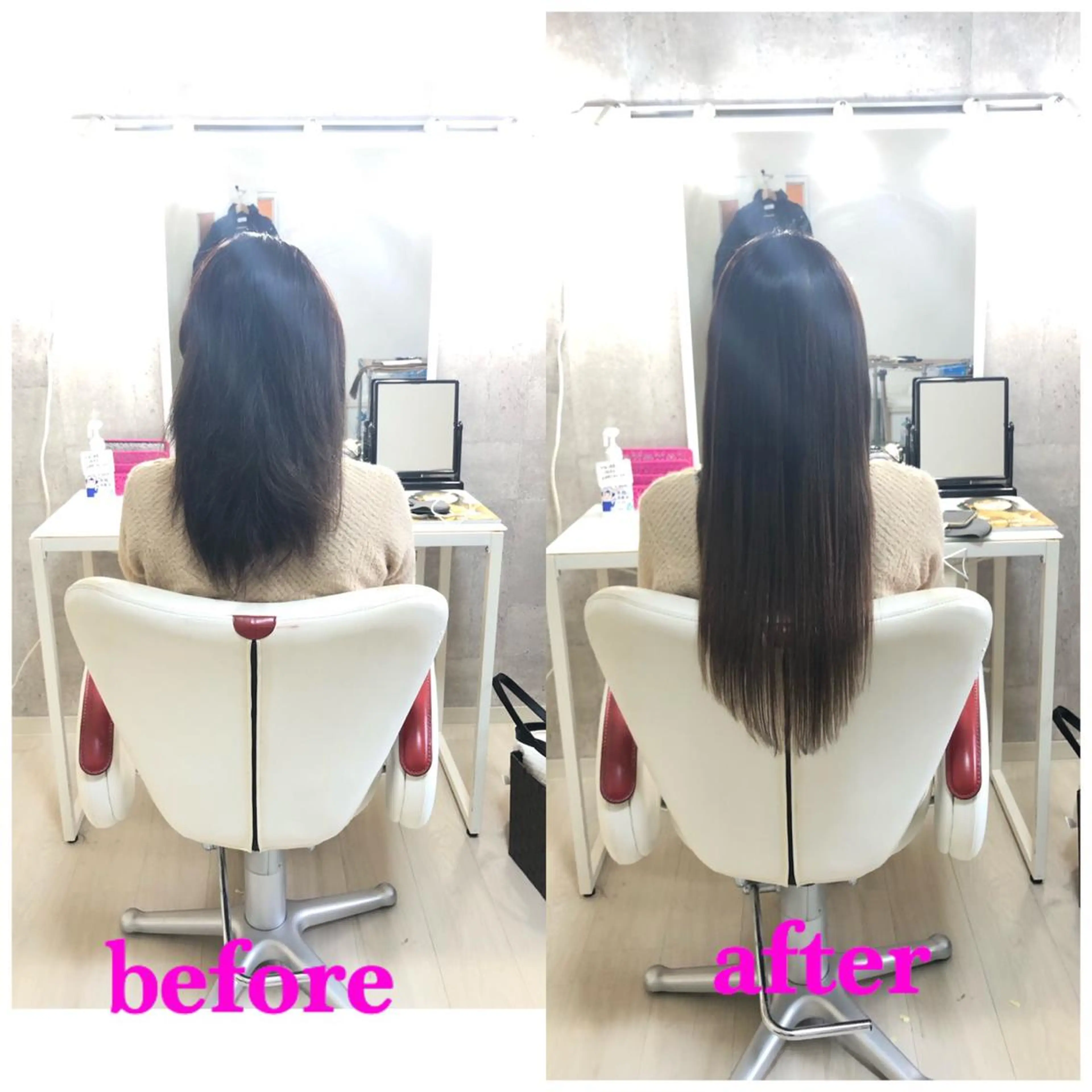 ロング エクステ ドレスアップ心斎橋店所属・🌸ドレスアップ 心斎橋店🌸のヘアスタイル