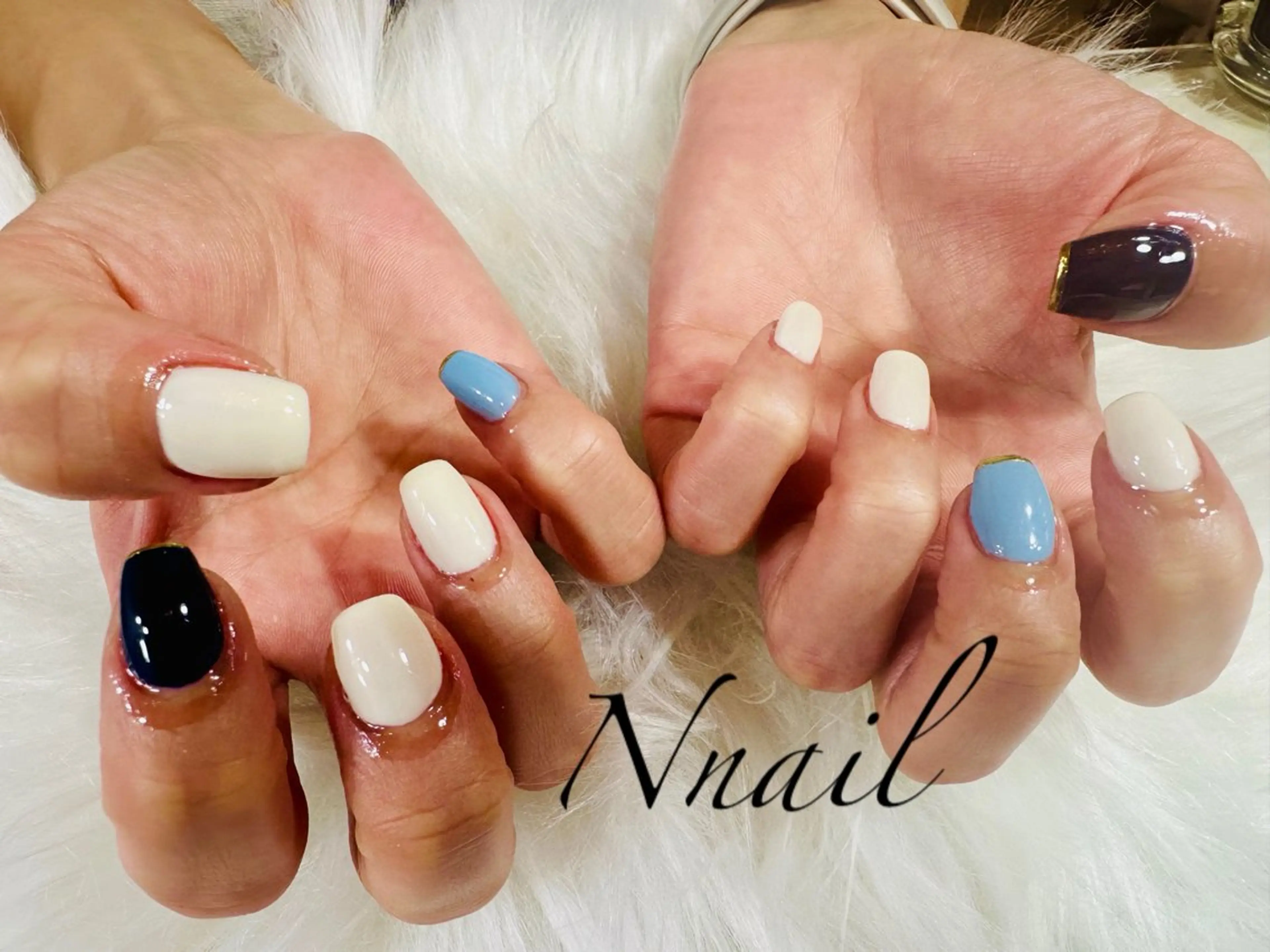 ネイル ワンカラーネイル シンプルネイル ハンドネイル 🌿Nnail🌿 プライベートサロンのネイルデザイン