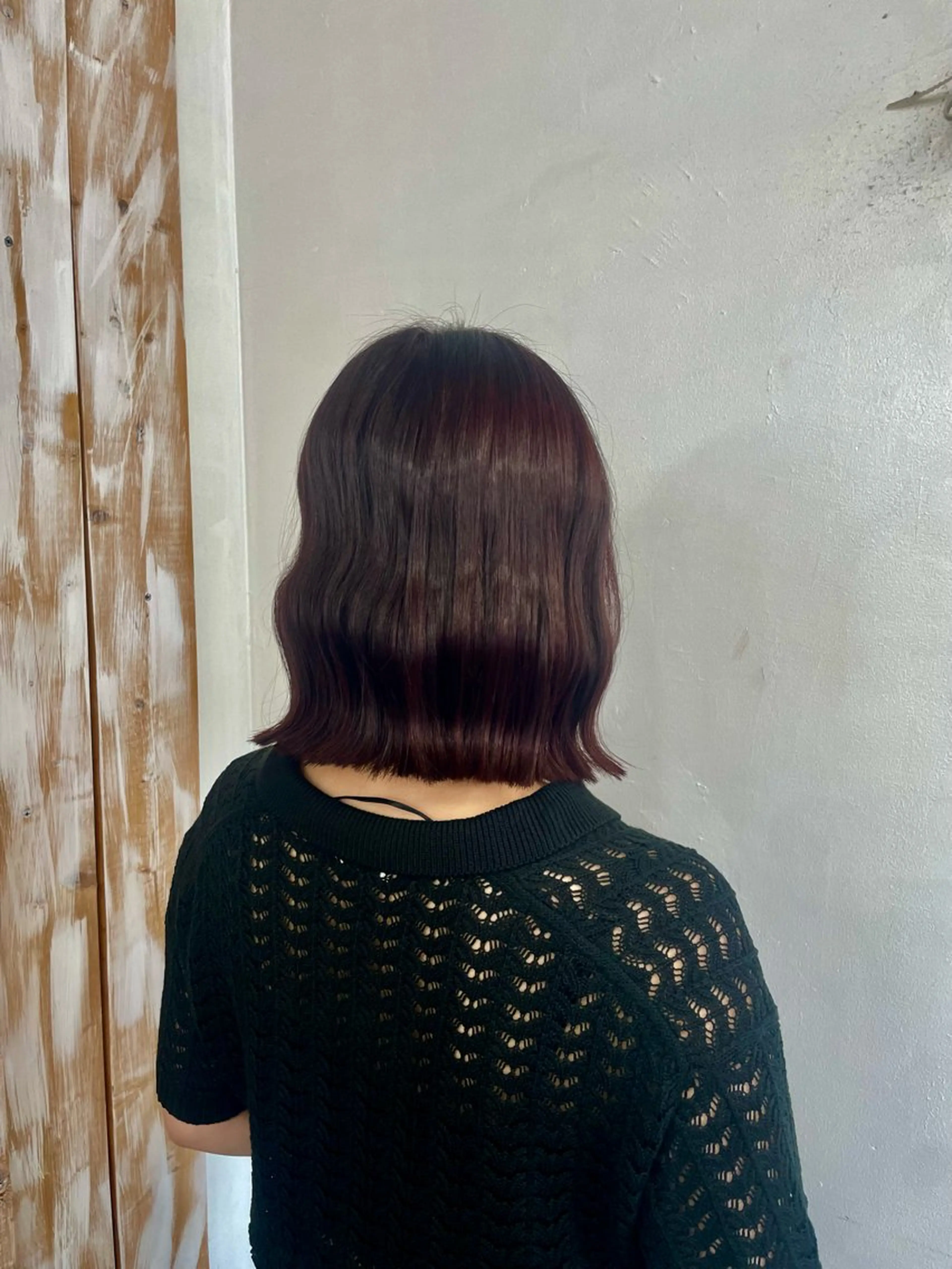 カラー レッドカラー カット ヘアカラー SFIDA みつえのヘアスタイル